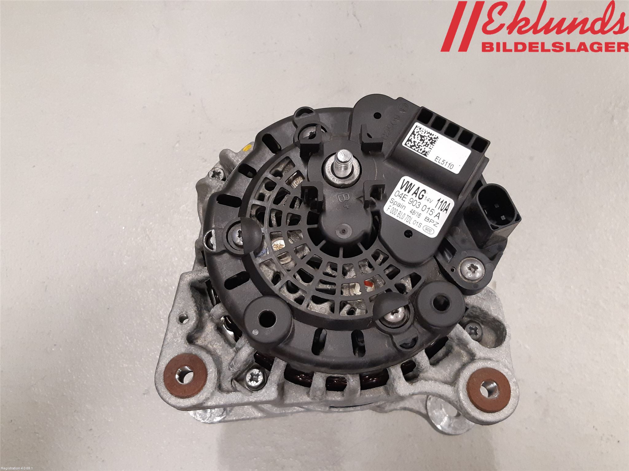 Volkswagen VW POLO 10-17 Generator