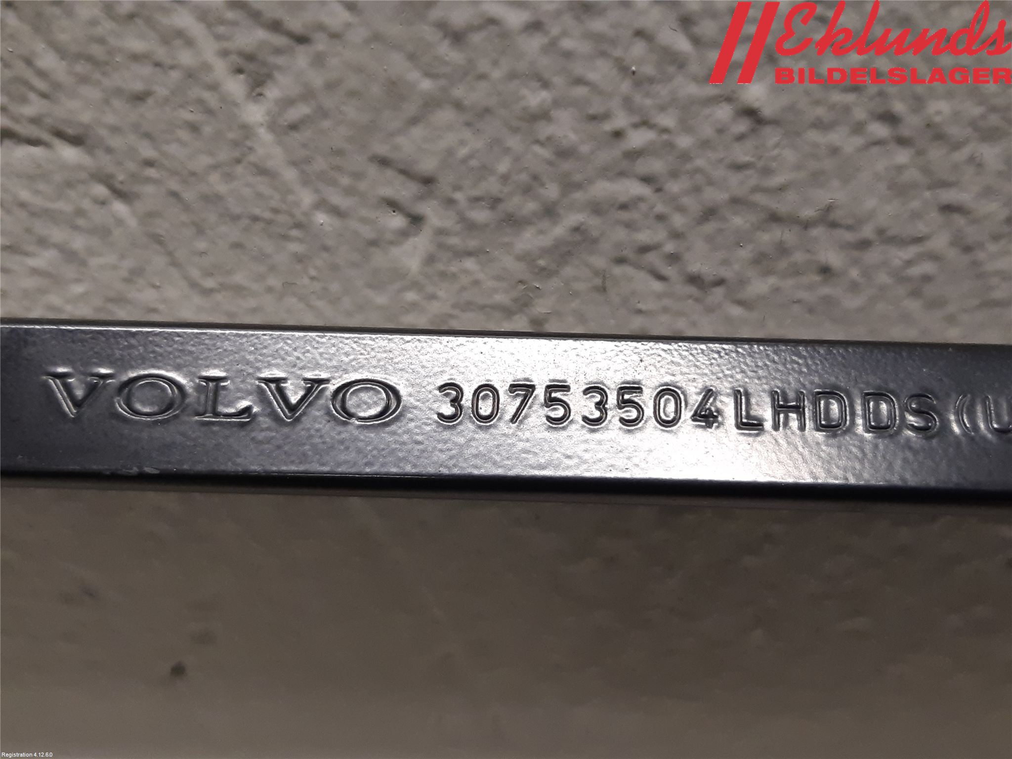 Volvo S60 11-13 Torkararm Armar Vindruta