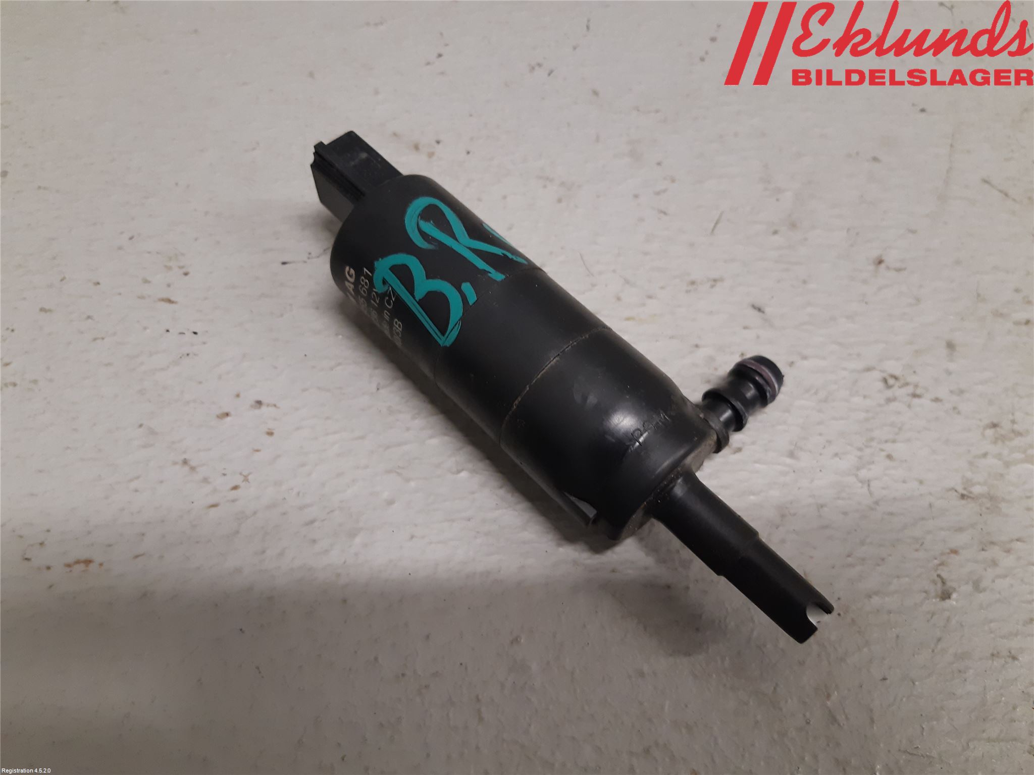 Volkswagen VW GOLF PLUS/CROSS GOLF 04-14 Spolarpump Högtryck