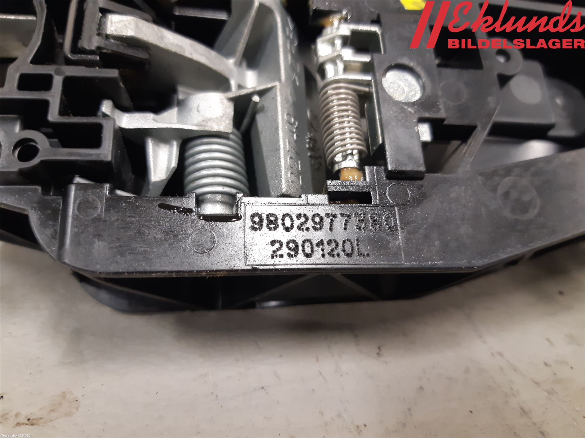 Peugeot PARTNER/E-PARTNER 19- Dörrhandtag Yttre Vä