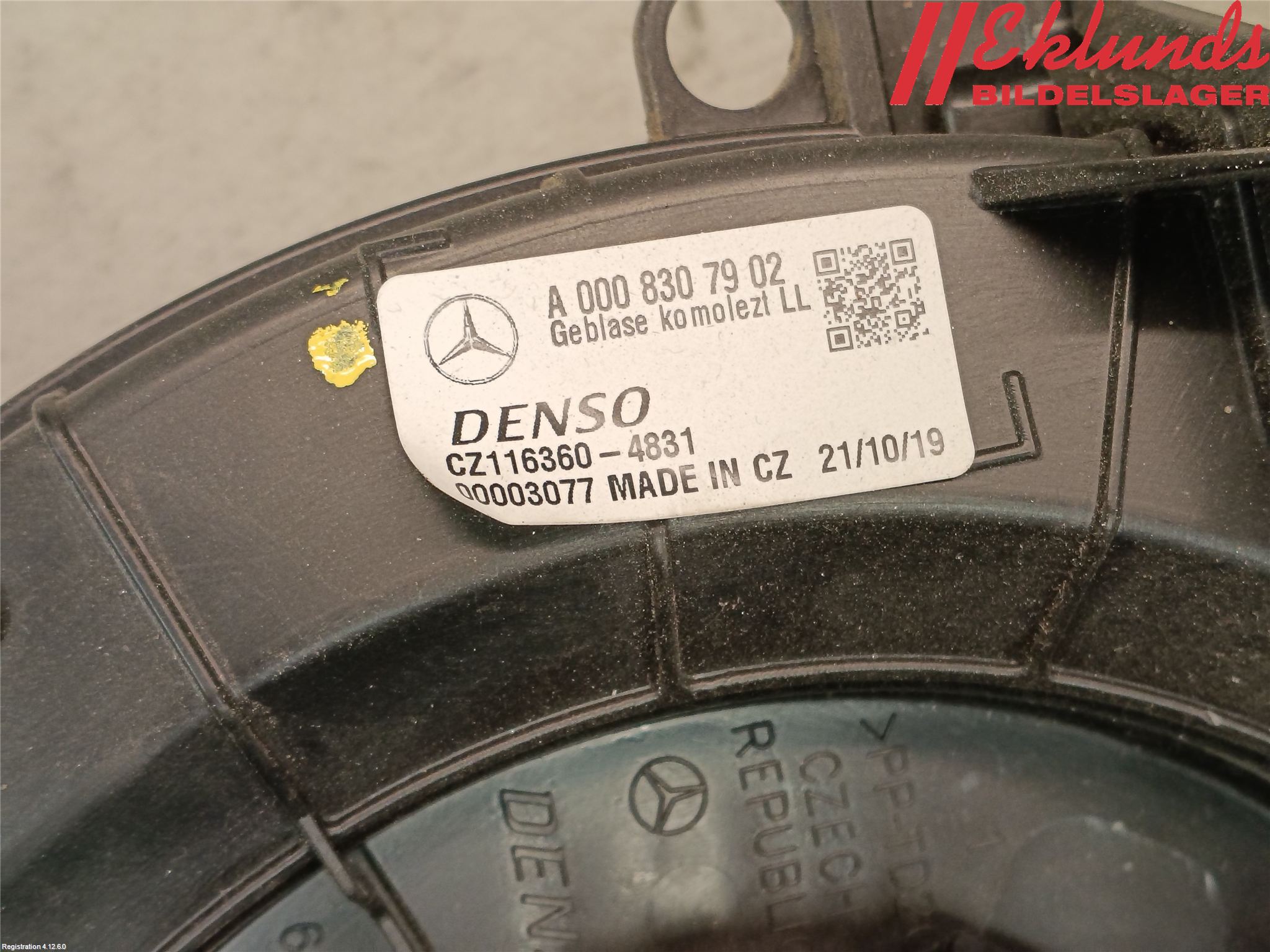 Mercedes-Benz MB SPRINTER (W907/W910) 19- Ac Värmefläkt