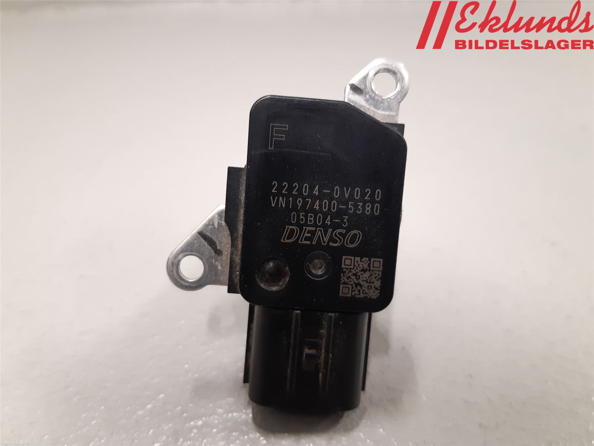 Toyota YARIS XP130 15-20 Injluftmassamätare