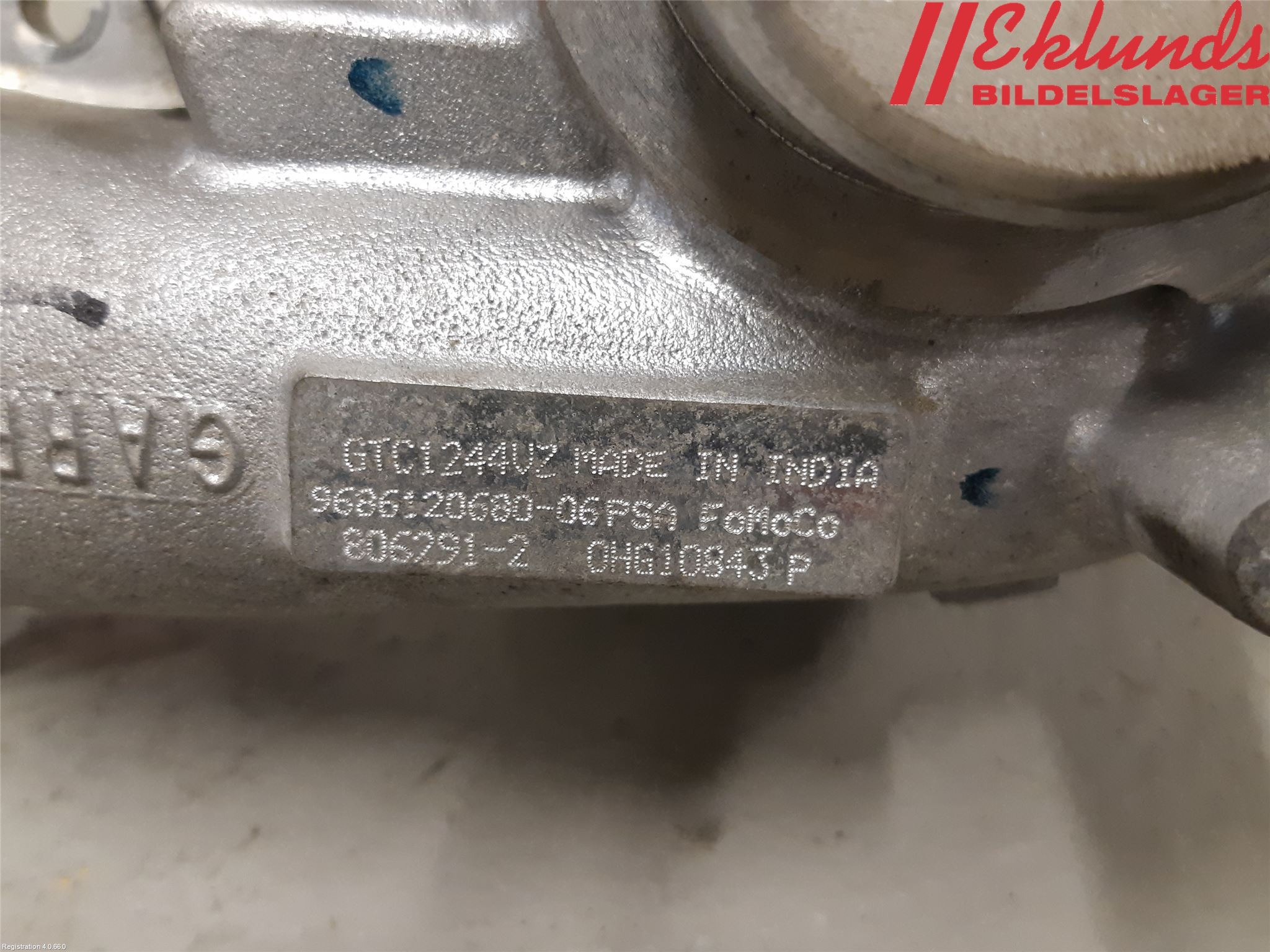 Peugeot 308 08-13 Turboaggregat