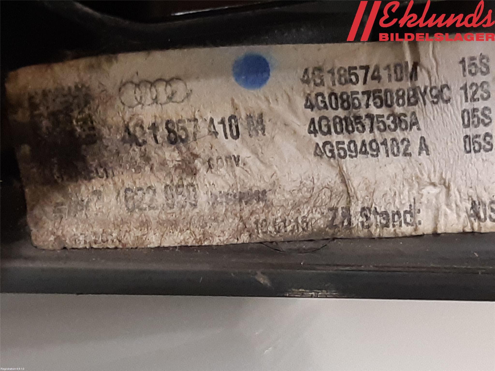 Audi A6/S6 4G 11-18 Spegel Yttre El Hö