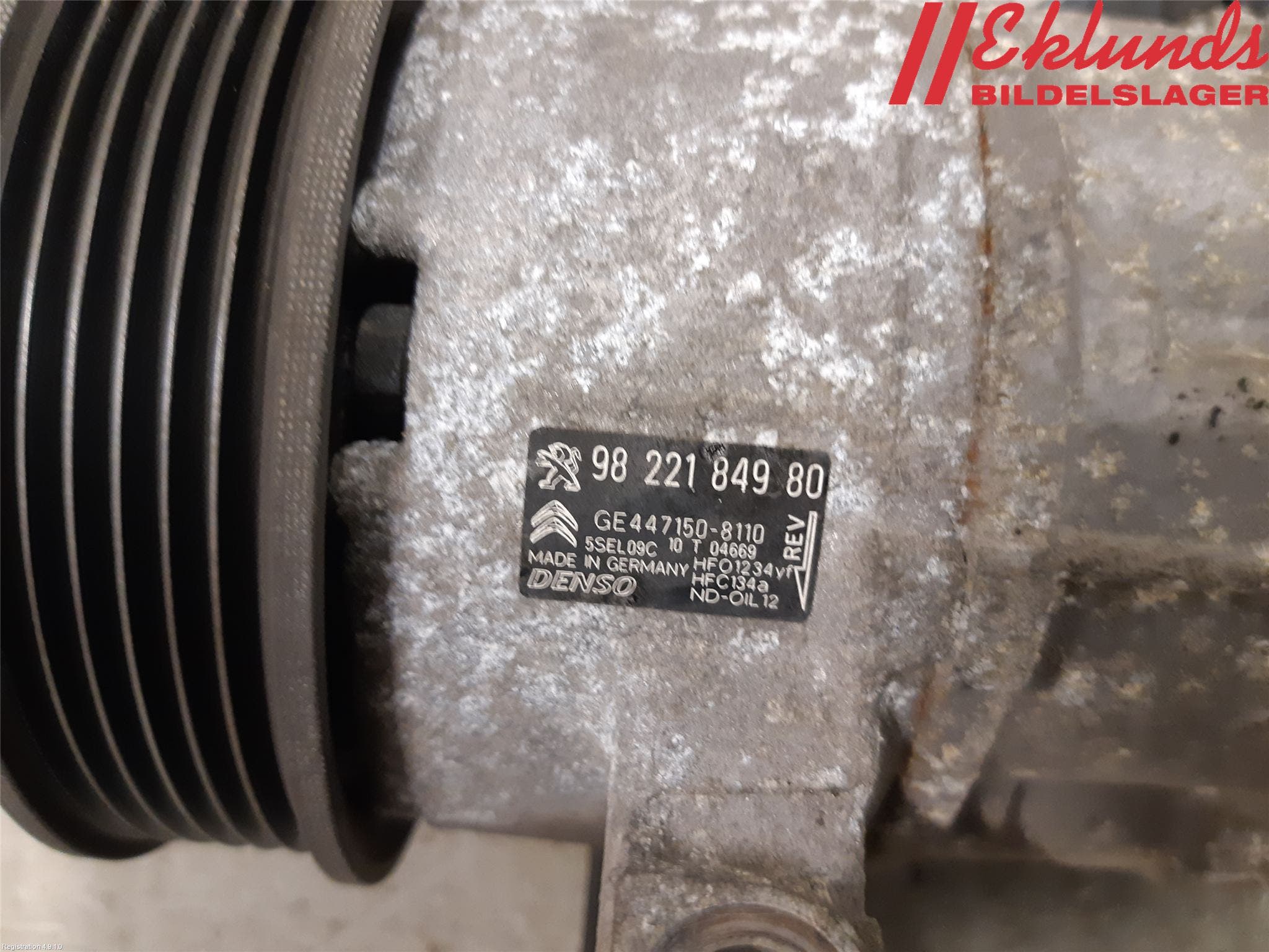 Peugeot PEUGOT 208 16-19 Ac Kompressor