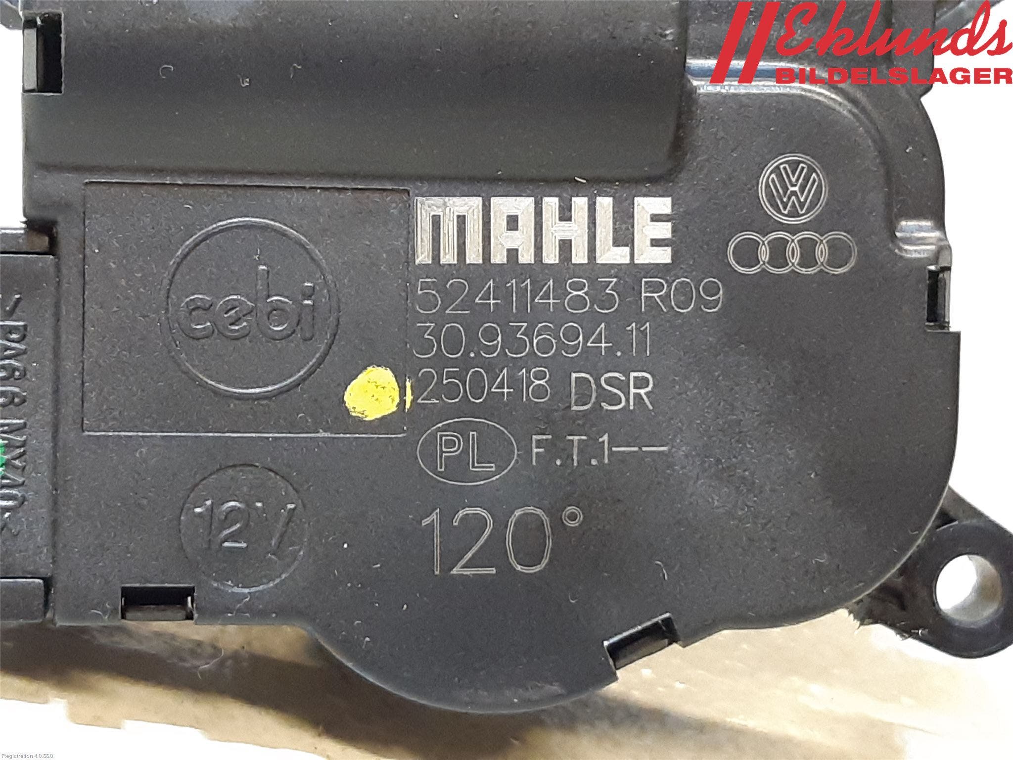 Volkswagen VW AMAROK 2H 10-22 Ac Reglermotor