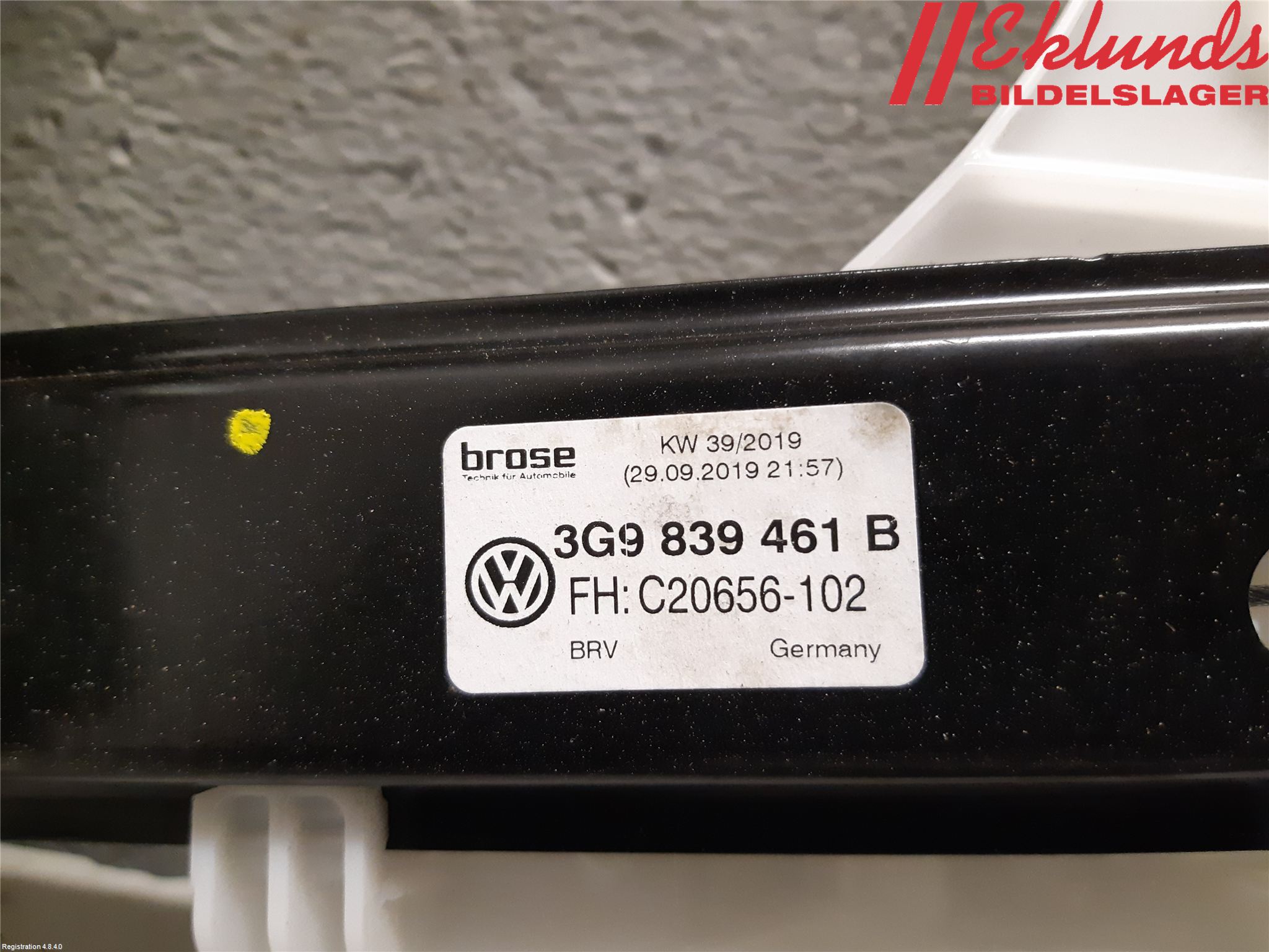 Volkswagen VW PASSAT 20-24 Fönsterhiss El Kompl