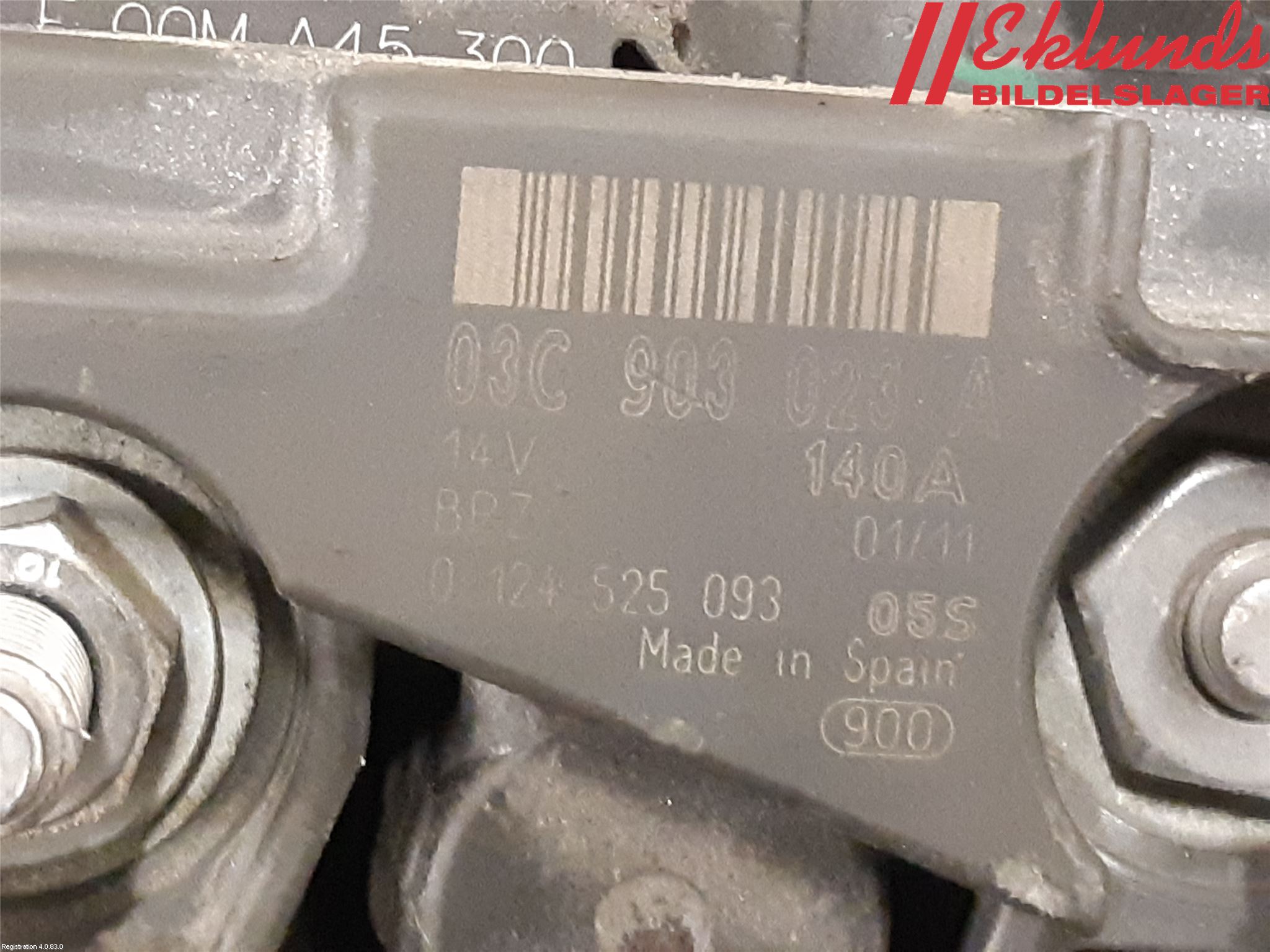 Skoda SUPERB 09-15 Generator