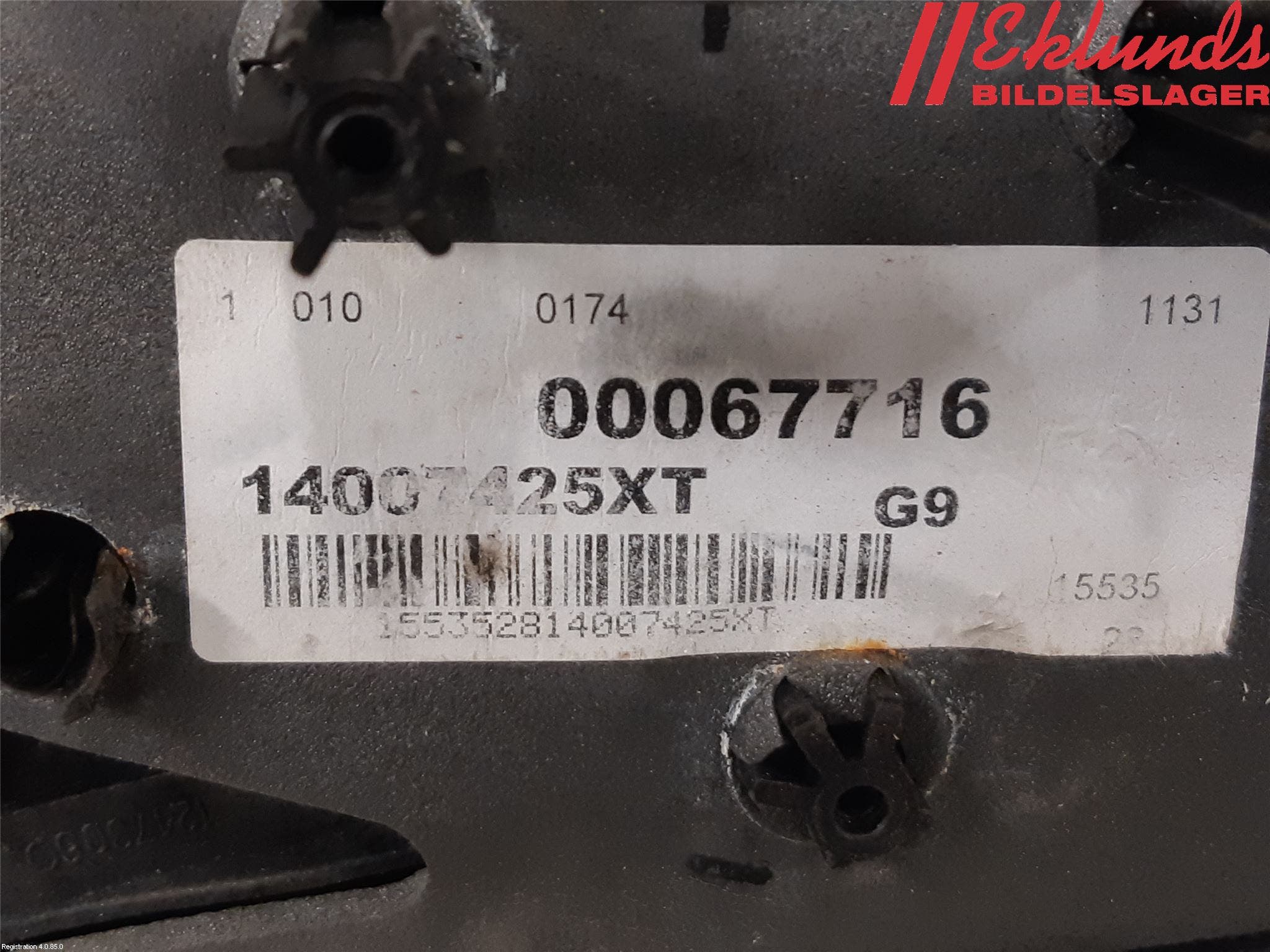 Toyota PROACE I 13-16 Spegel Yttre El Vä