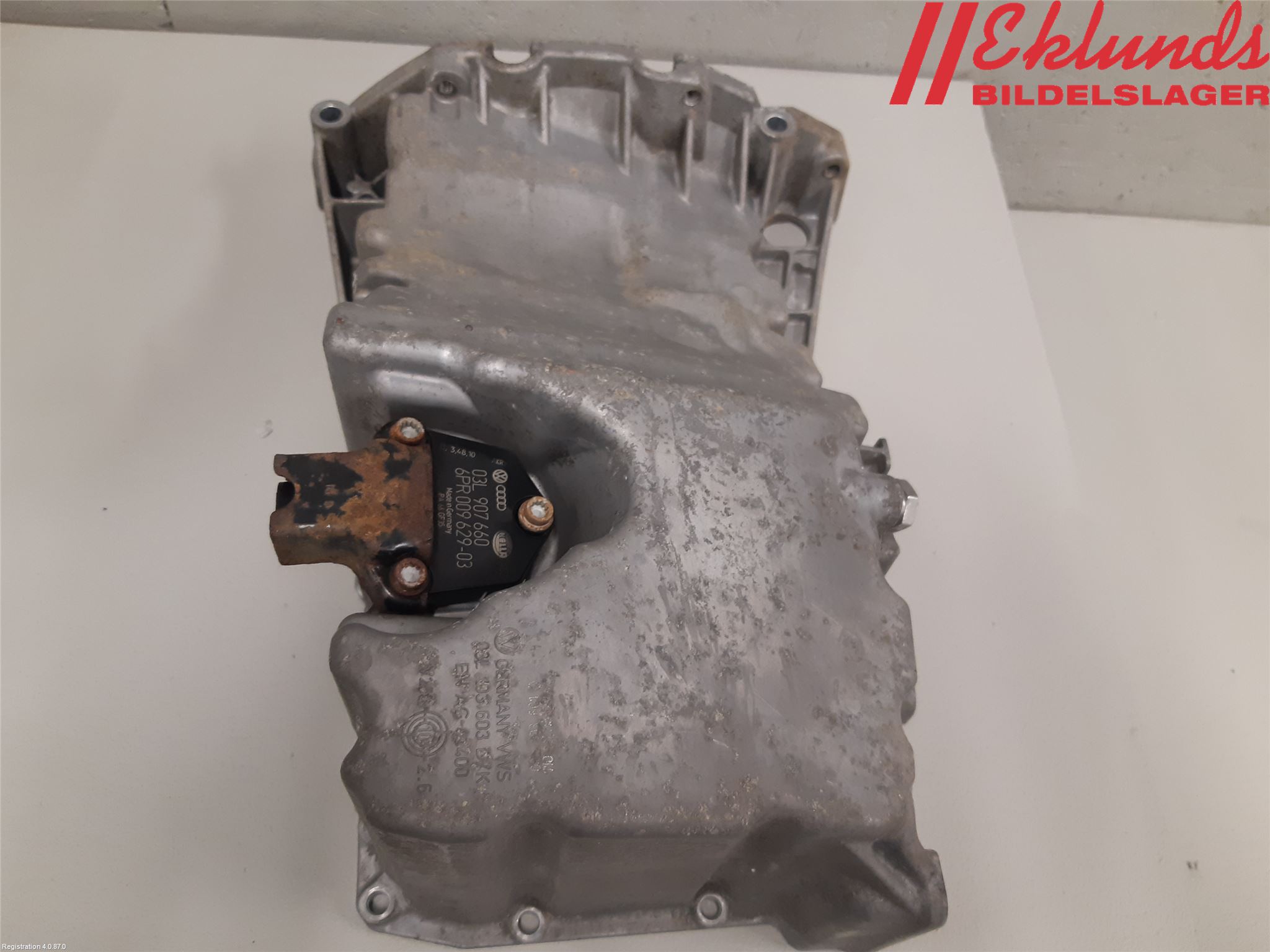 Audi A4/S4 08-11 Oljetråg