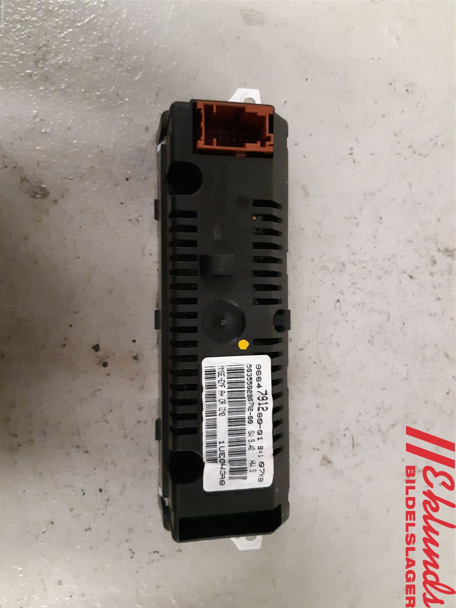 Peugeot 207 Kontrolldisplay