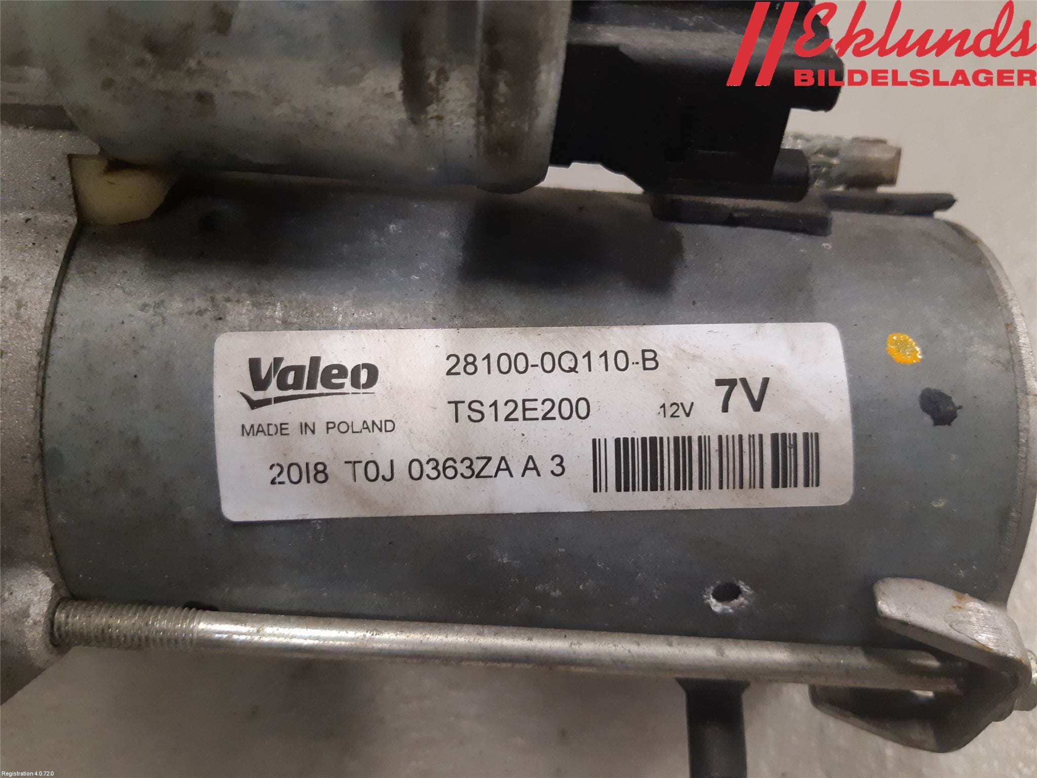 Toyota AYGO 15-21 Startmotor