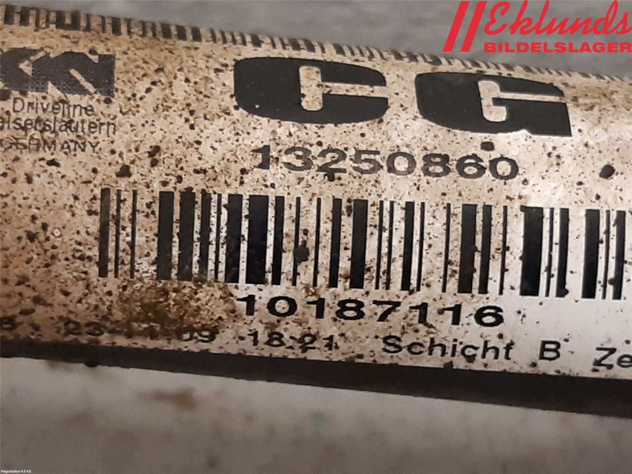 Opel ASTRA J 10-15 Drivaxel Fram Vänster