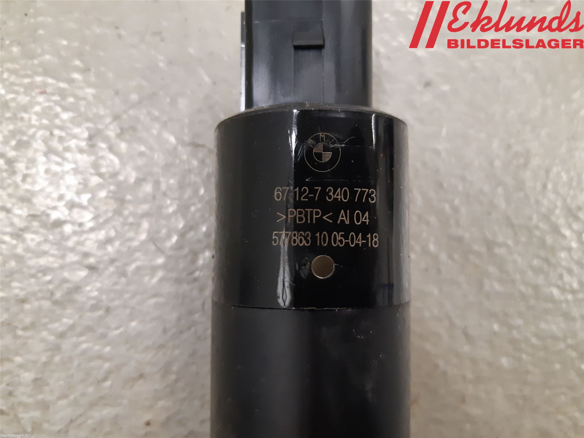 BMW 3 F30/F31/F80 12-19 Spolarpump Högtryck
