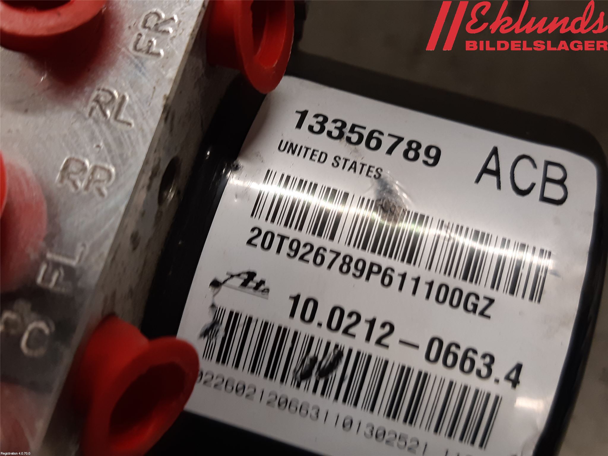 Opel ASTRA J 10-15 Abs Hydraulaggregat