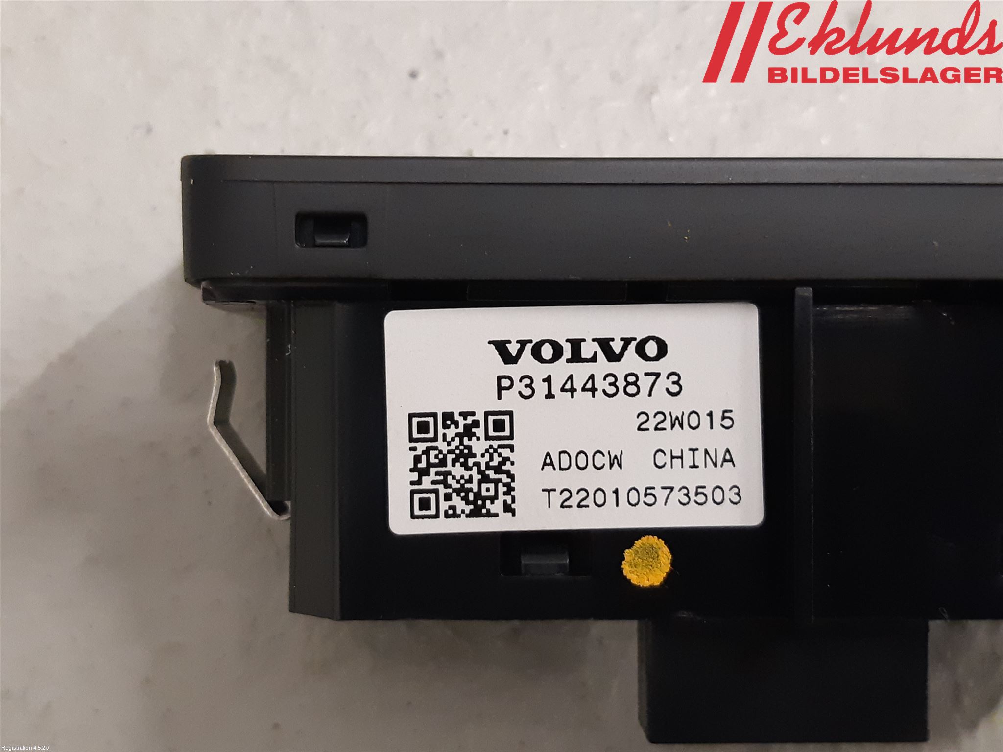 Volvo V90 17->> Strömställare Baklucka
