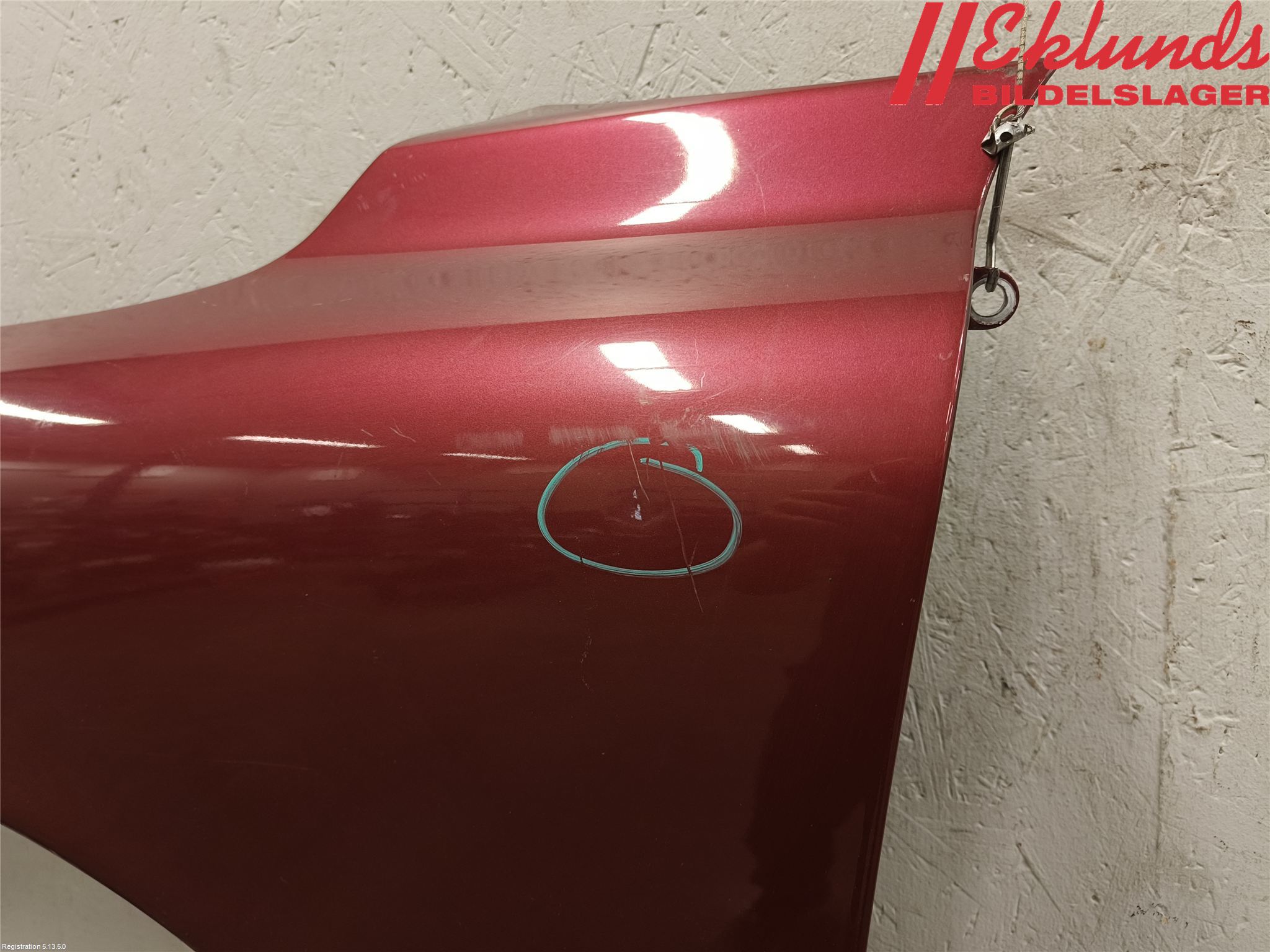Volvo V70 05-08 Skärm Fram Vänster