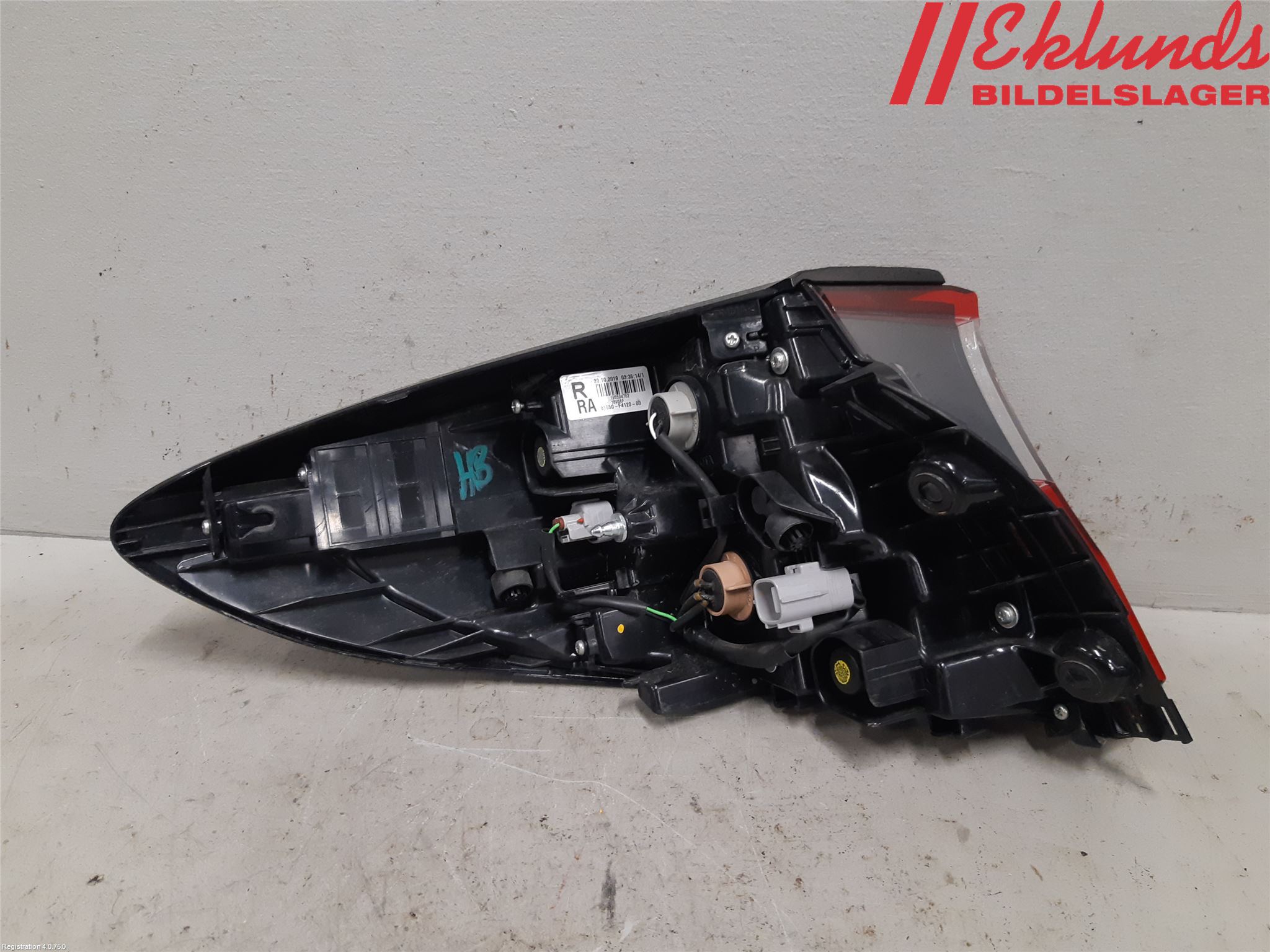 Toyota C-HR 16-23 Bakljus Höger