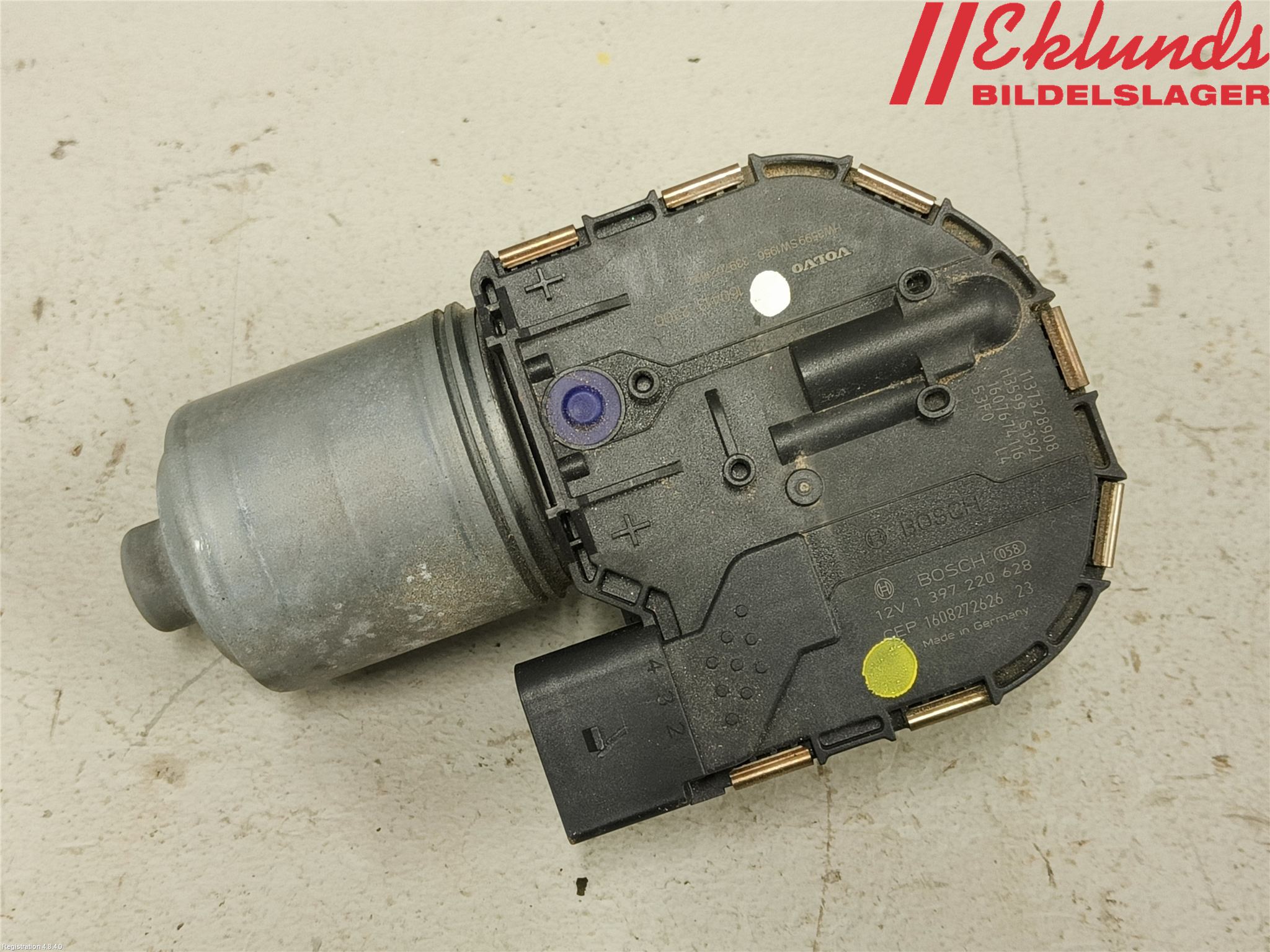 Volvo V40 12-19 Torkarmotor Vindruta
