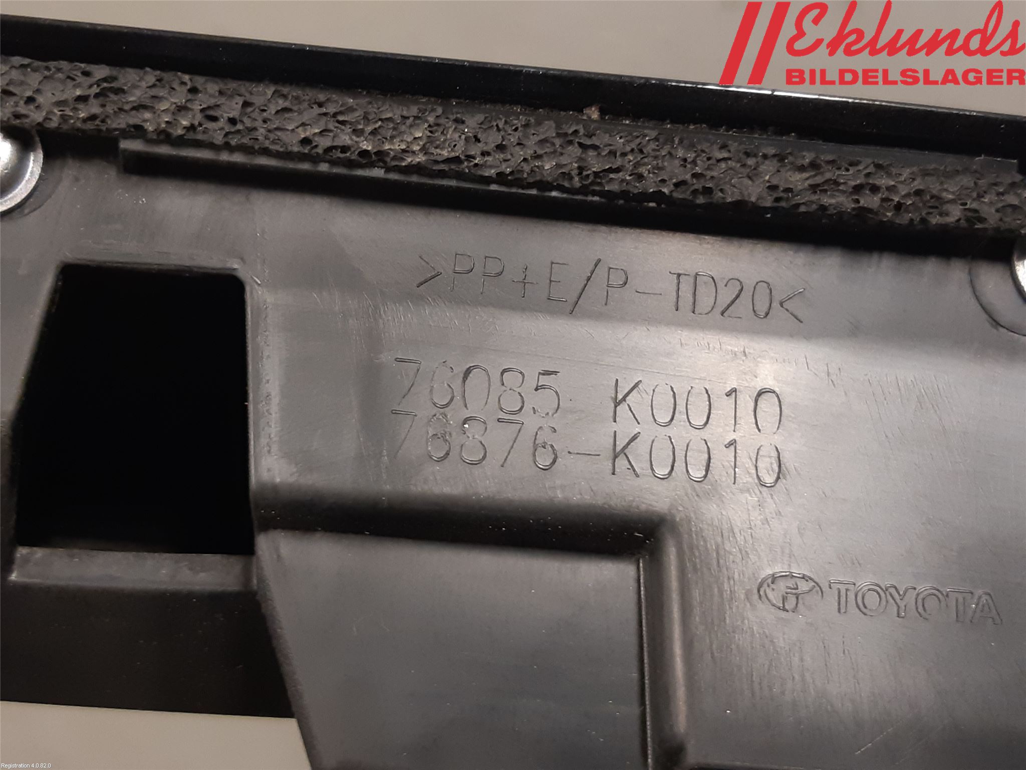 Toyota YARIS XP21 20- Spoiler Baklucka