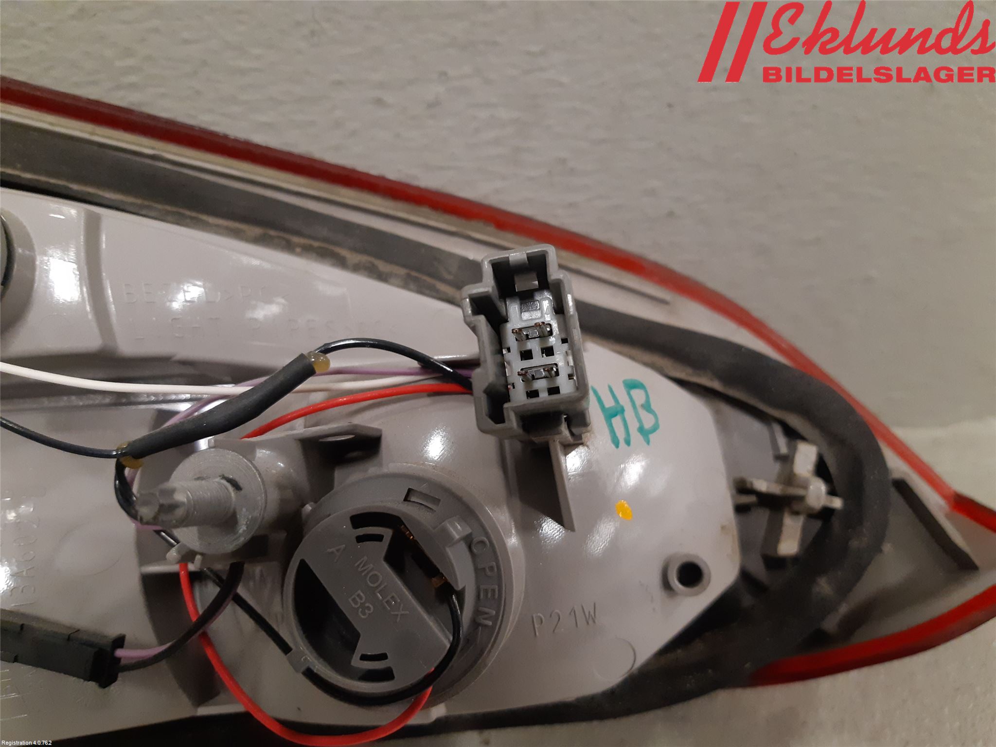 Ford FOCUS 11-14 Bakljus Lucka Hö