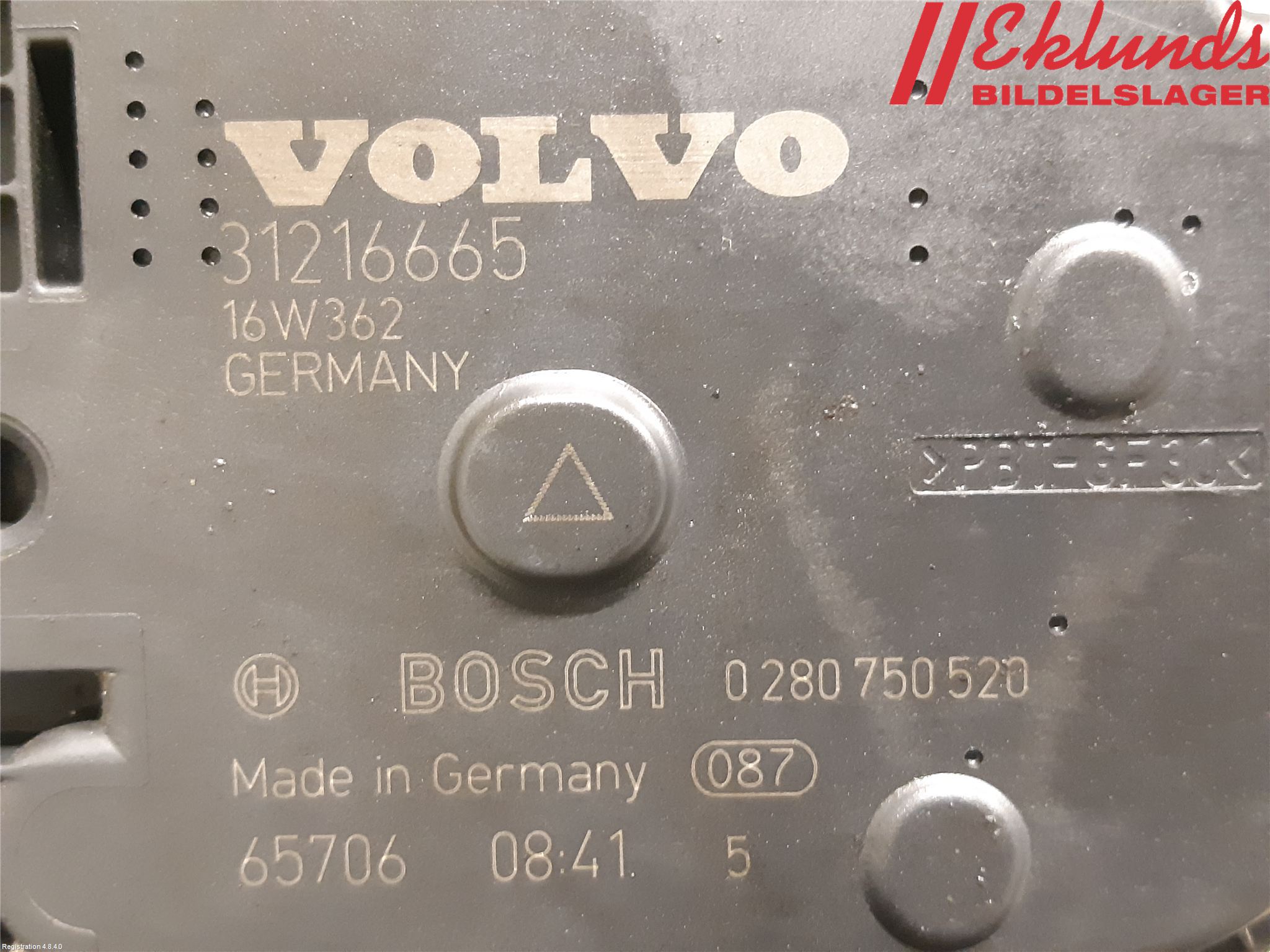 Volvo XC60 14-17 Injspjällhus