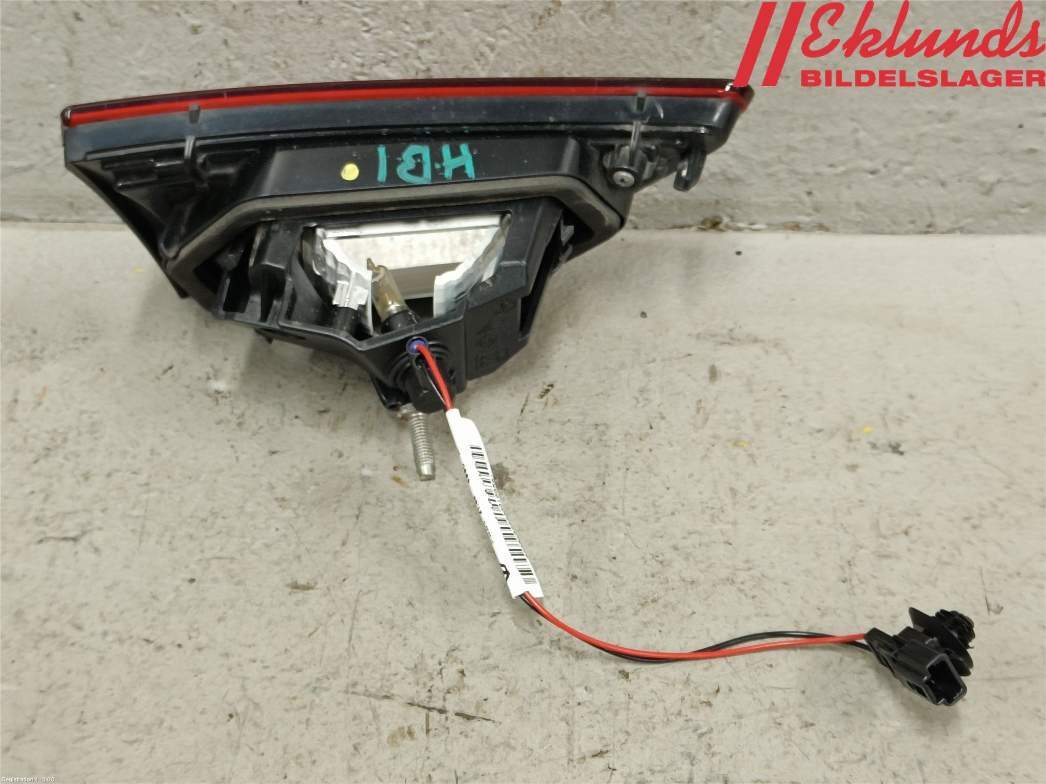 Renault CLIO IV 12-16 Bakljus Lucka Hö