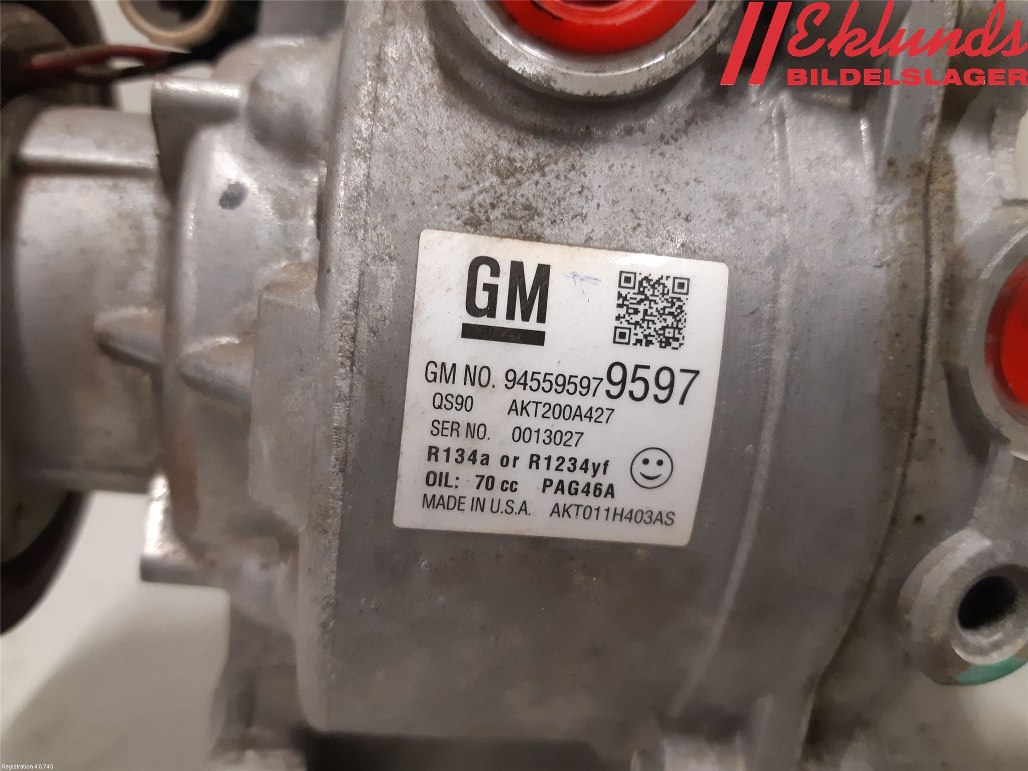 Opel MOKKA 13-20 Ac Kompressor