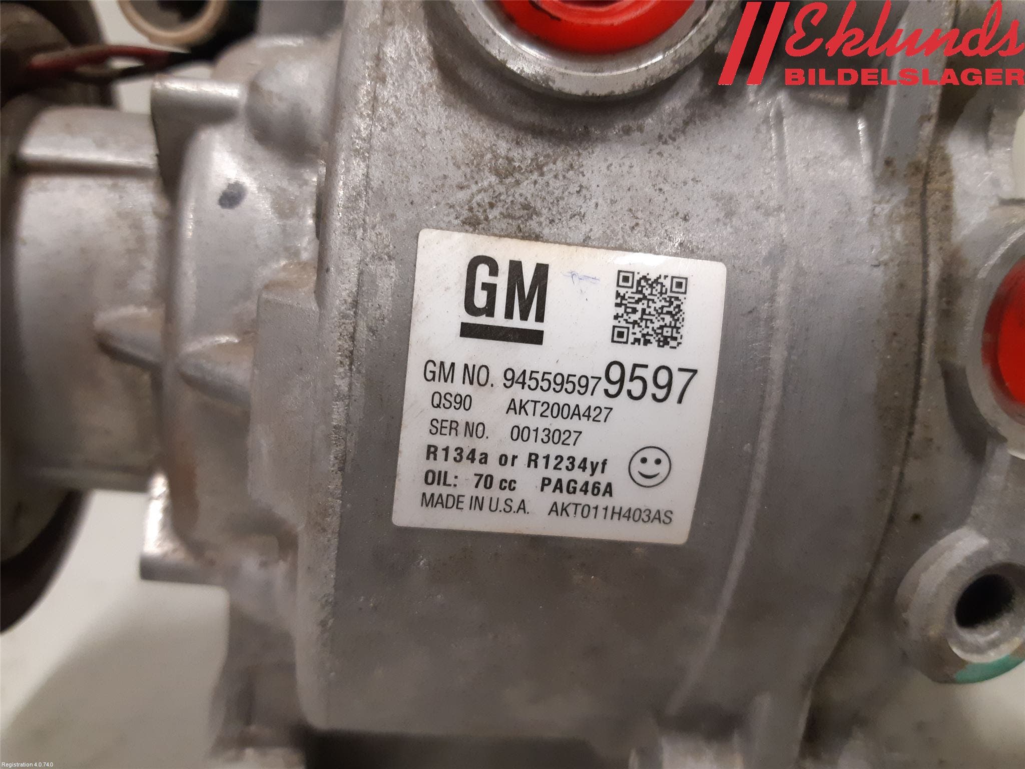 Opel MOKKA 13-20 Ac Kompressor