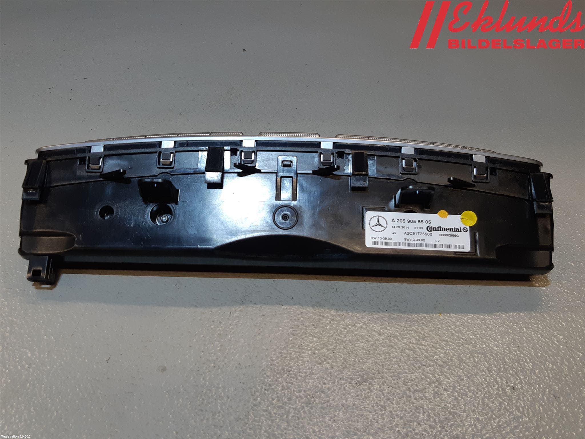 Mercedes-Benz MB C-KLASS (W205) 14-21 Ac Styrenhet Ac Manöveren