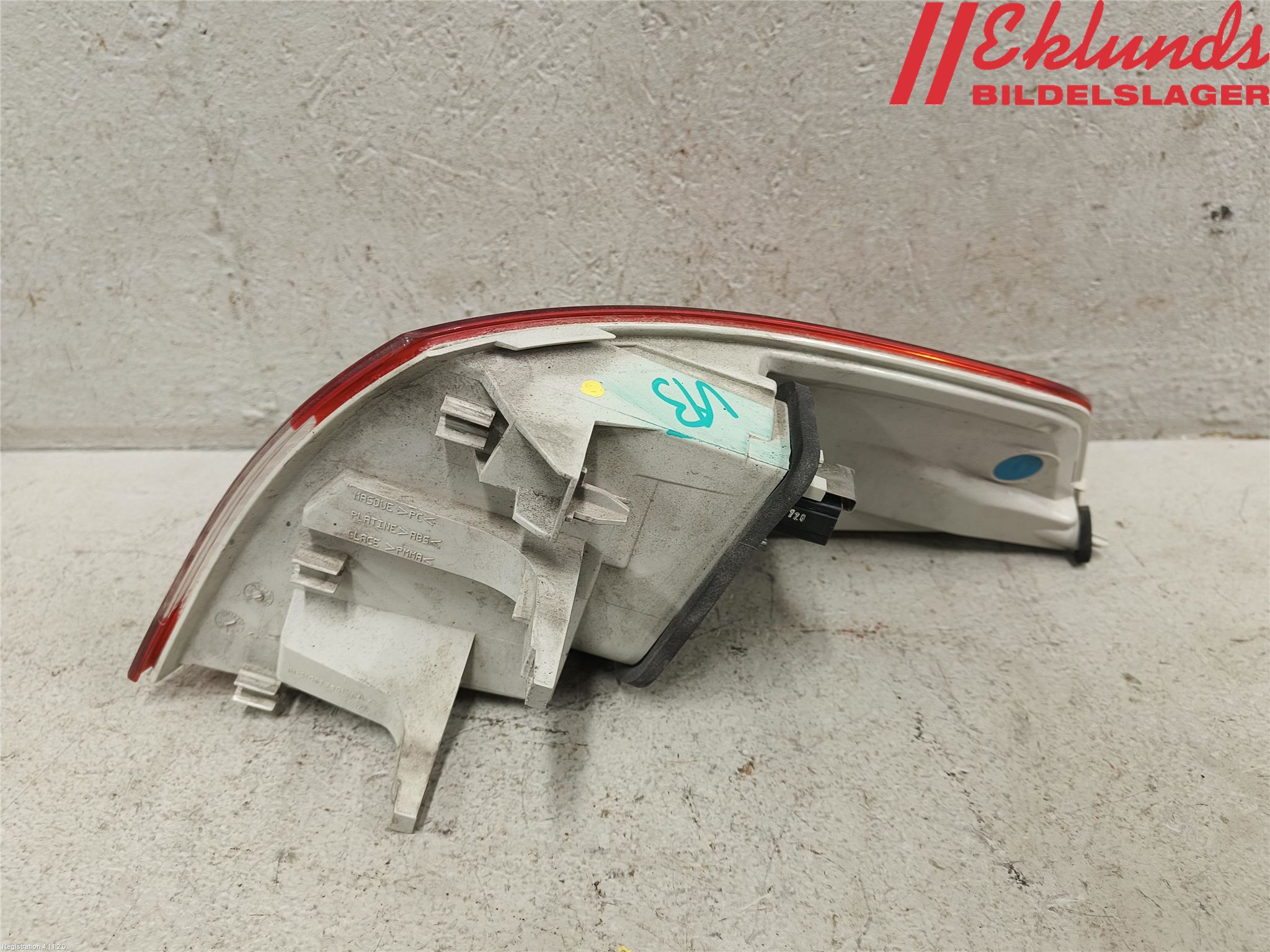 Peugeot 508 11-18 Bakljus Vänster