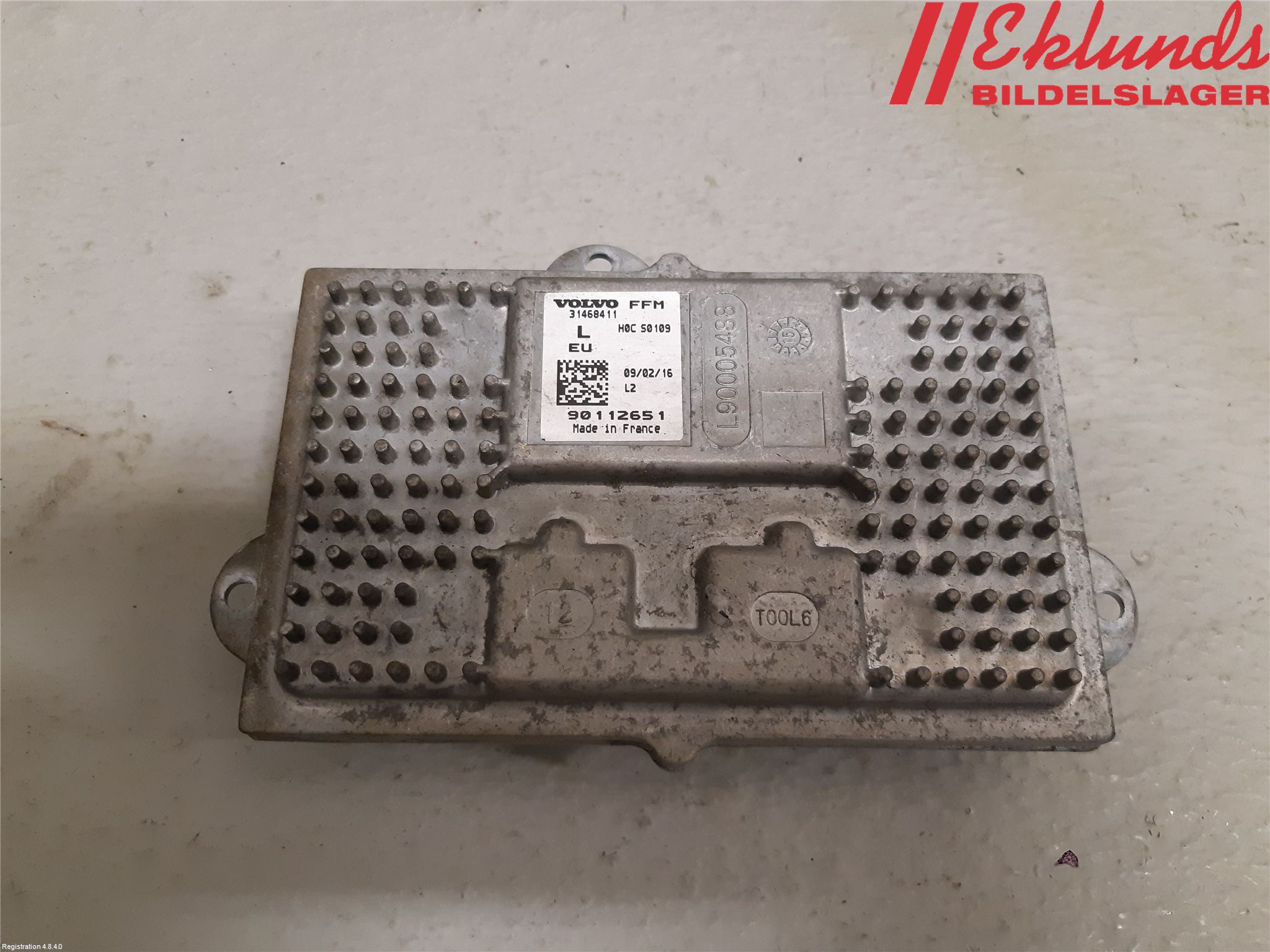 Volvo S90 17->> Styrenhet Strålkastare