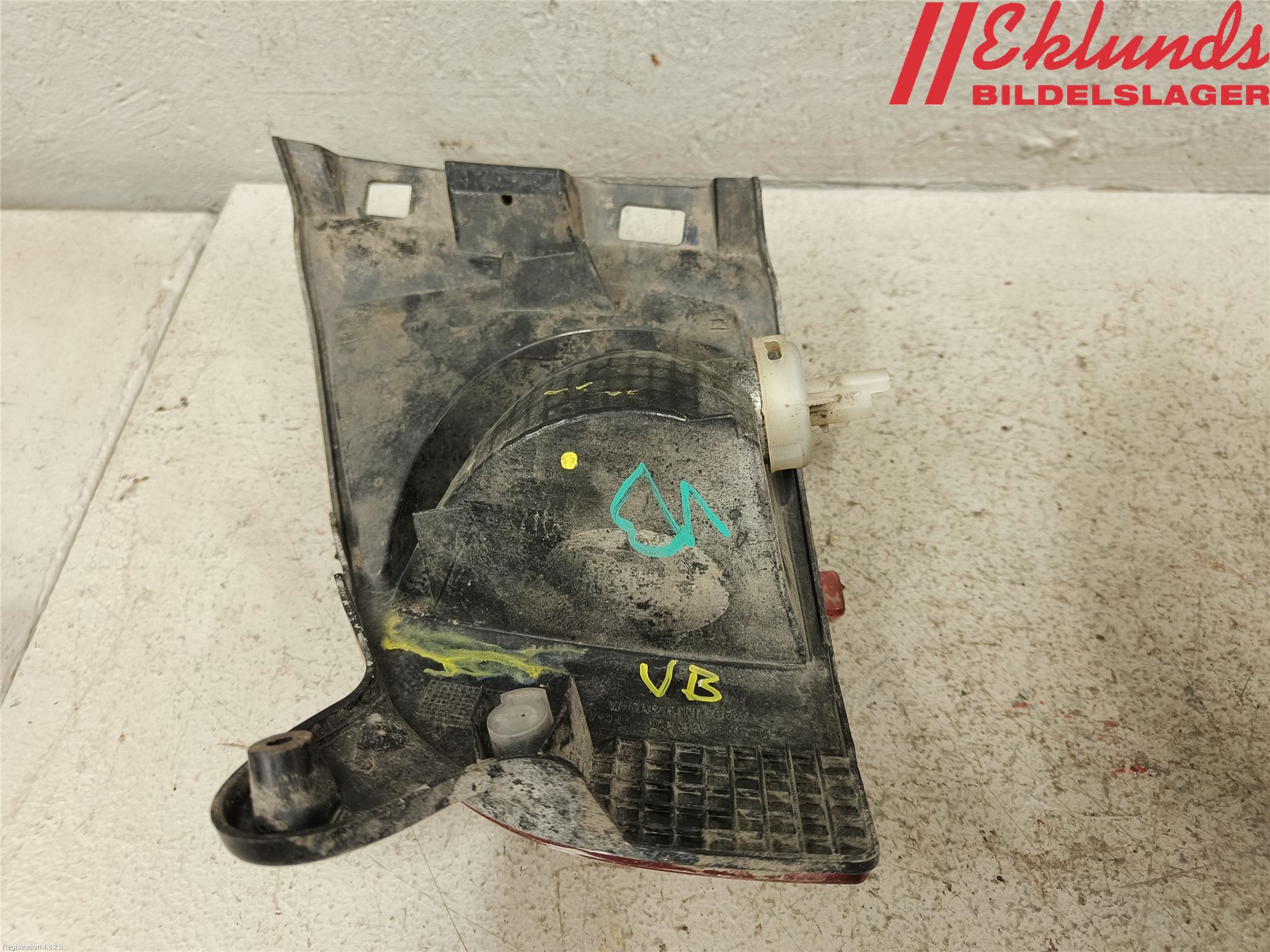 Peugeot 2008 13-20 Dimljus/Reflex Bak