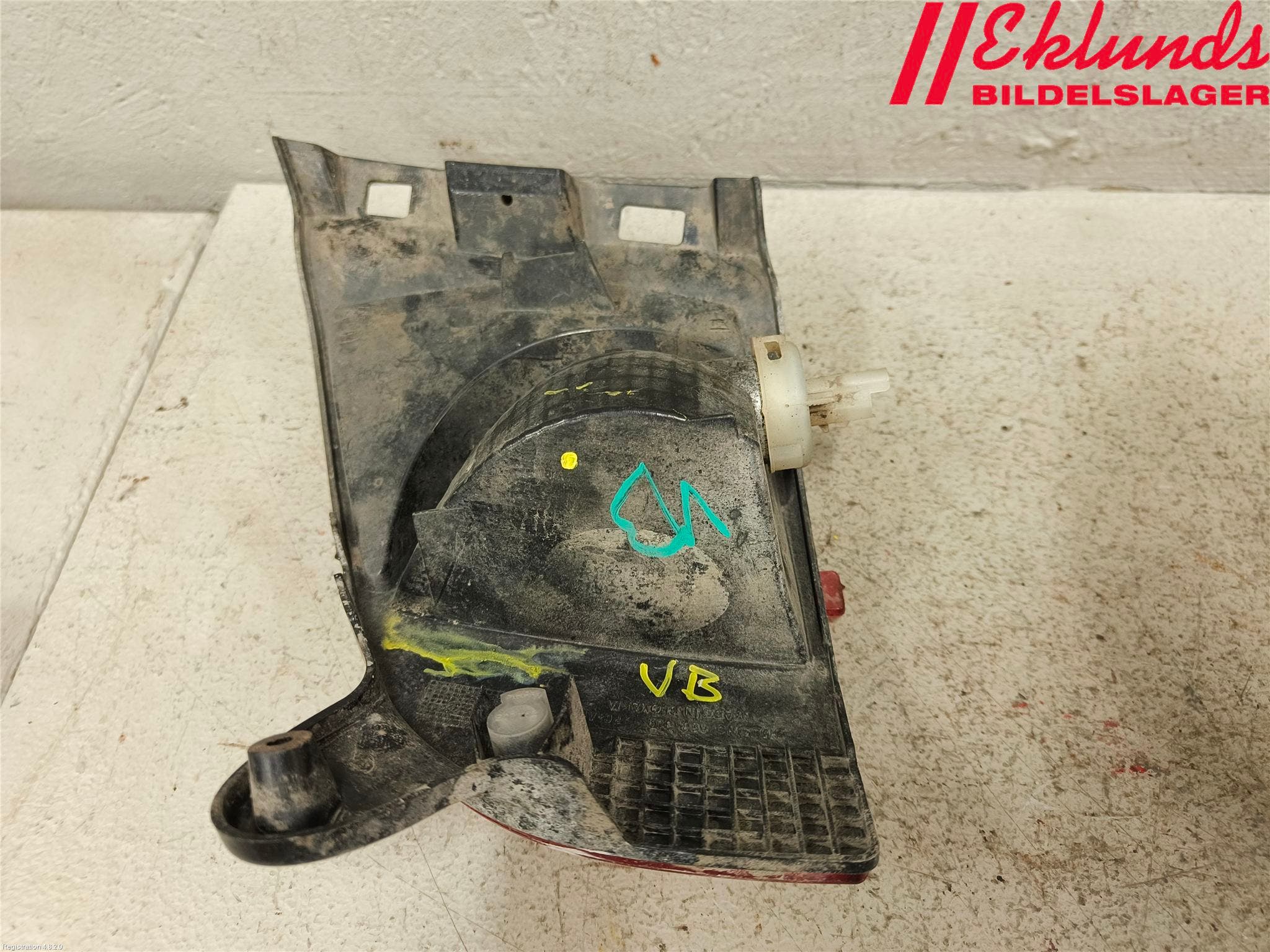 Peugeot 2008 13-20 Dimljus/Reflex Bak