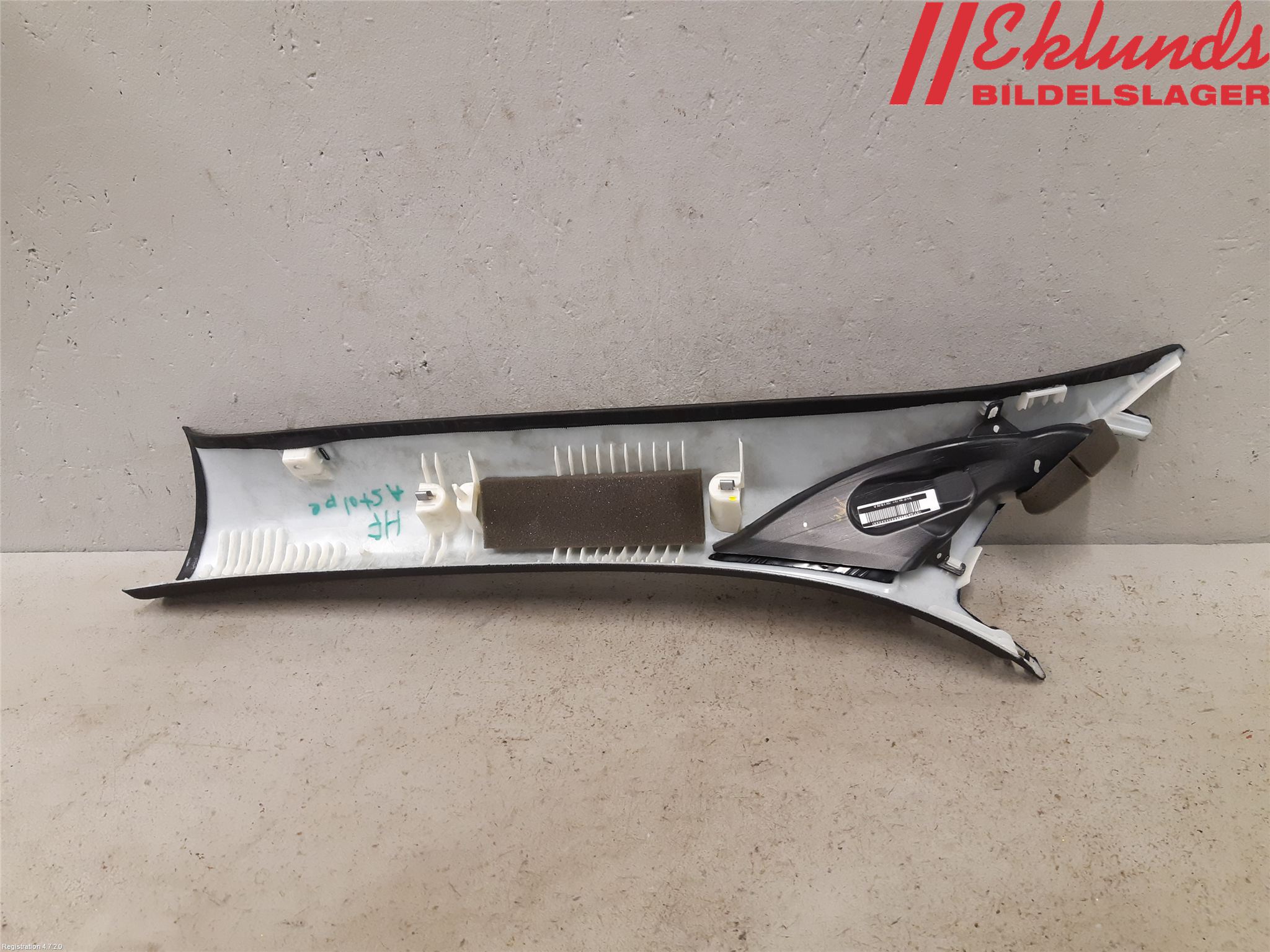 Volvo XC90/RECHARGE 16- Inr Plastd A-B-C Stolpe
