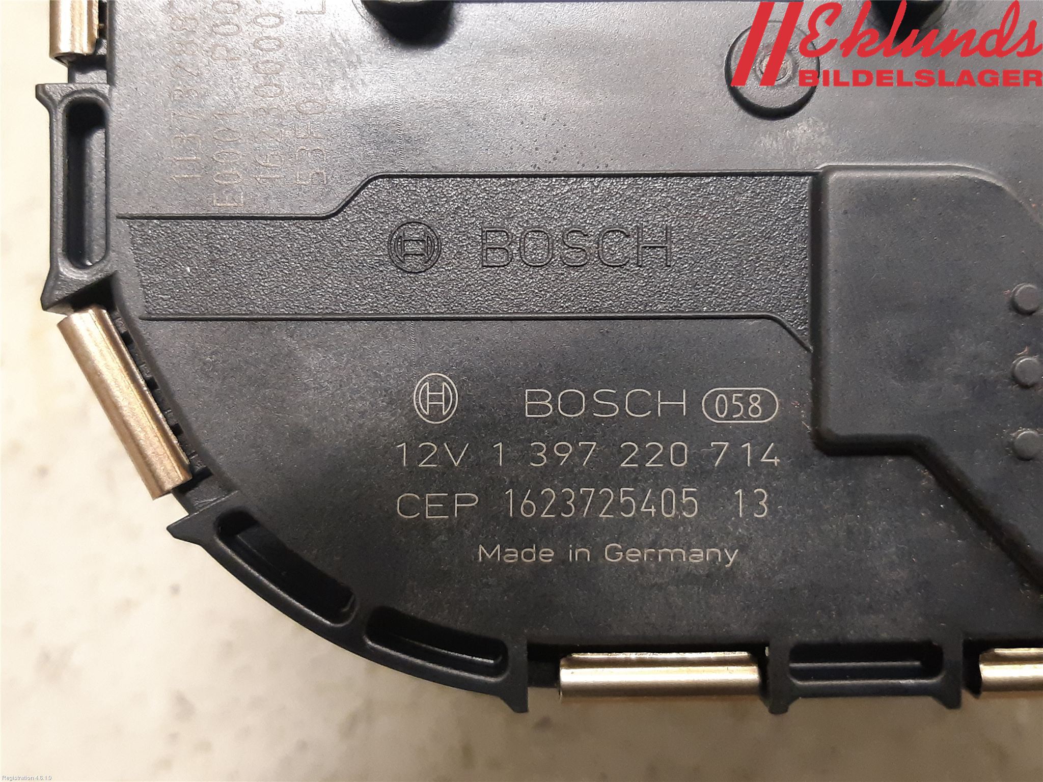 Volvo XC90/RECHARGE 16- Torkarmotor Vindruta