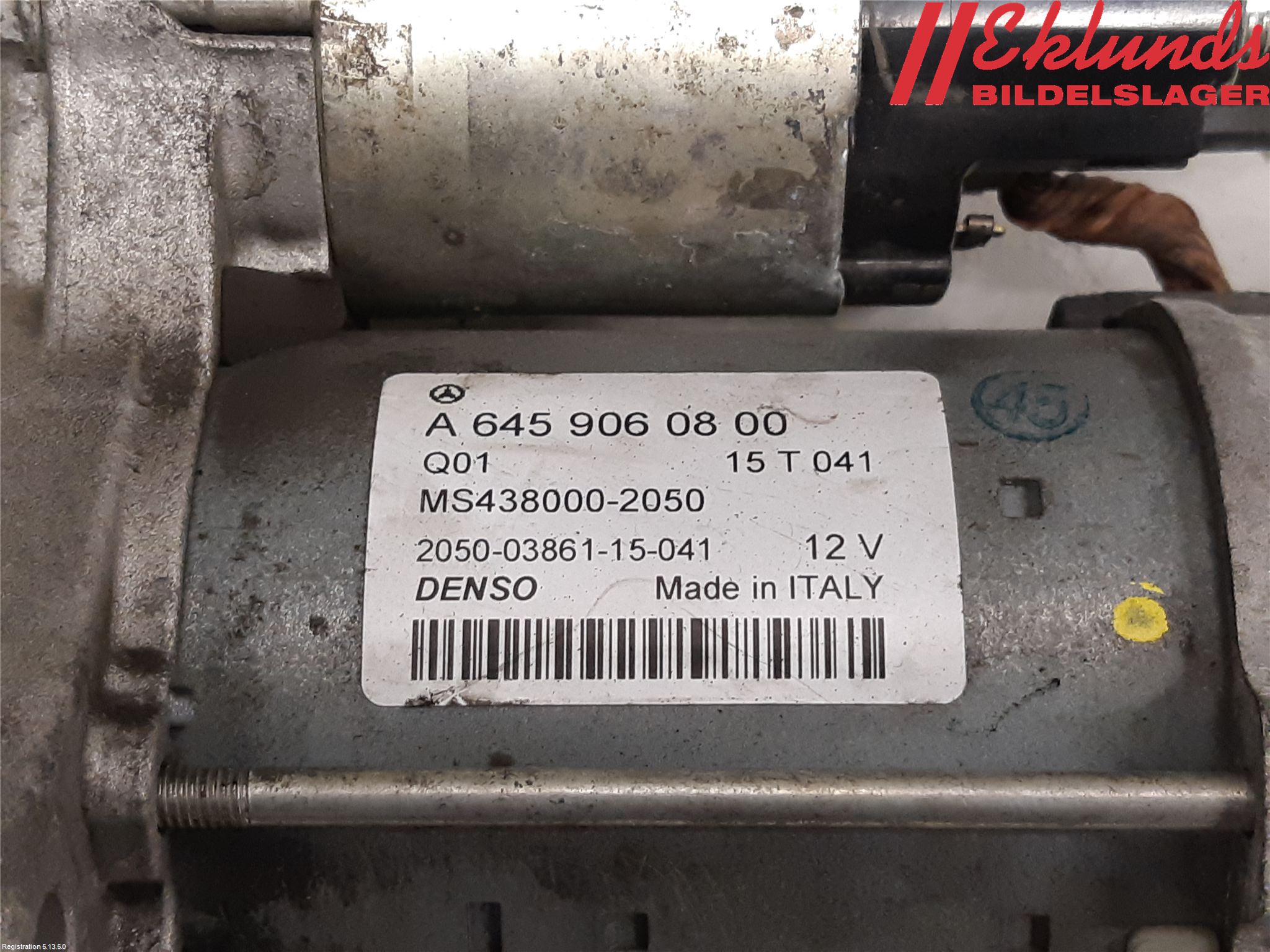Mercedes-Benz MB A-KLASS (W176) 13-18 Startmotor Diesel