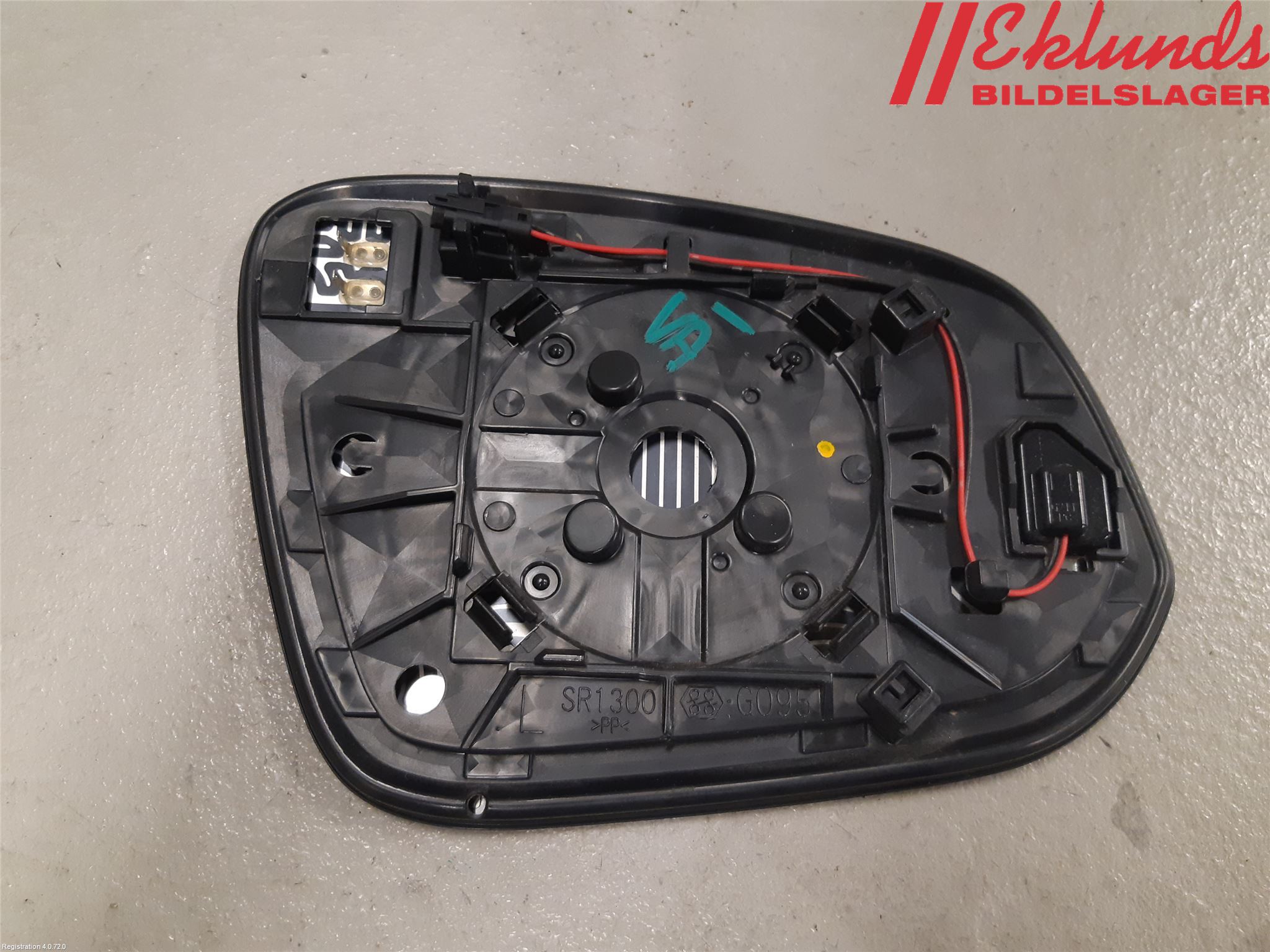 Toyota RAV4 13-18 Spegelglas Vä