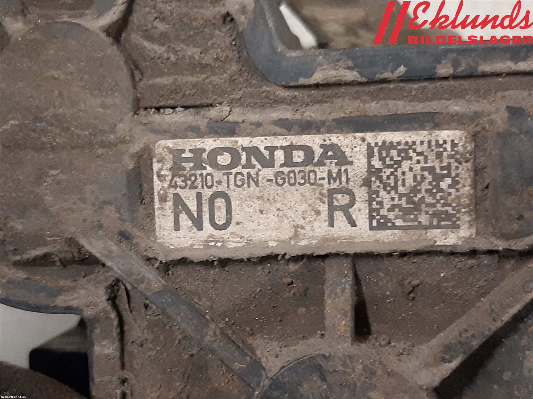 Honda CIVIC 17-22 Bromsok Bak Höger