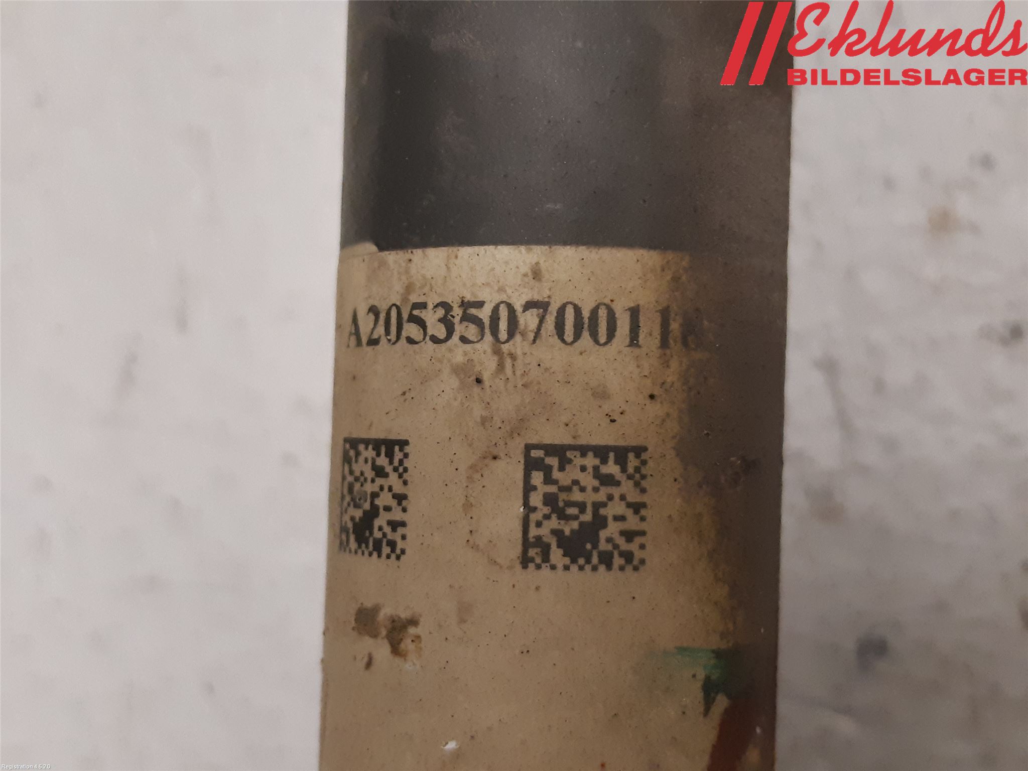 Mercedes-Benz MB C-KLASS (W205) 14-21 Drivaxel Bak Vänster