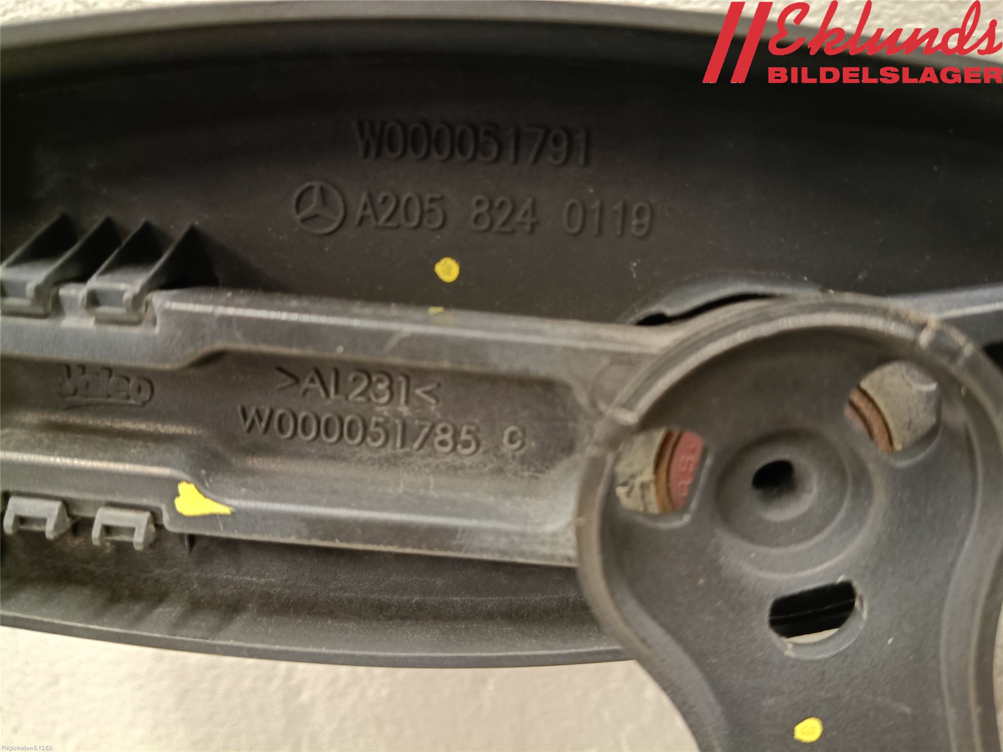 Mercedes-Benz MB GLC-KLASS (X253/C253) 15-22 Torkararm Armar Vindruta