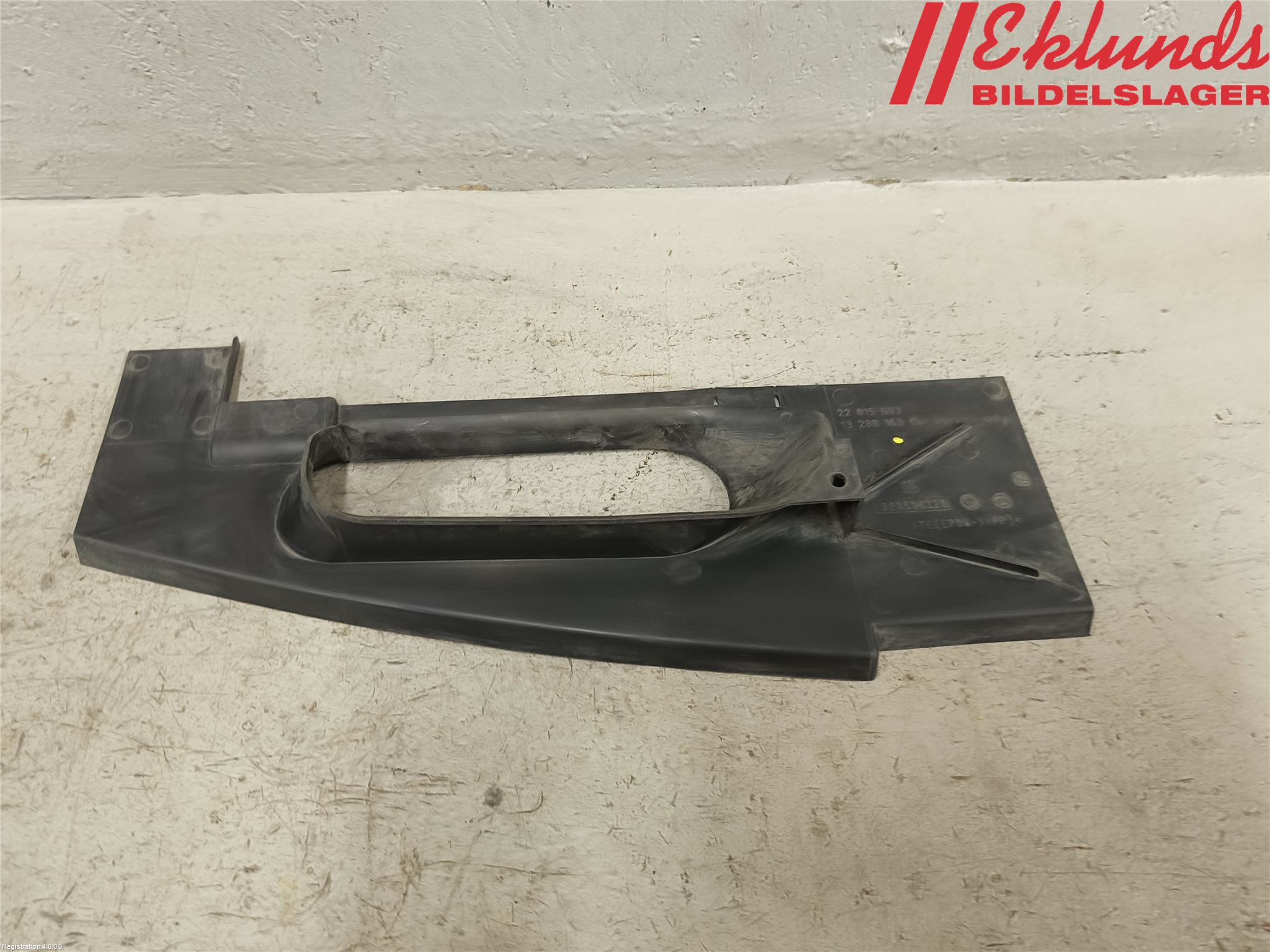 Opel INSIGNIA 09-16 Deflektor Plåt-Plast Kylning