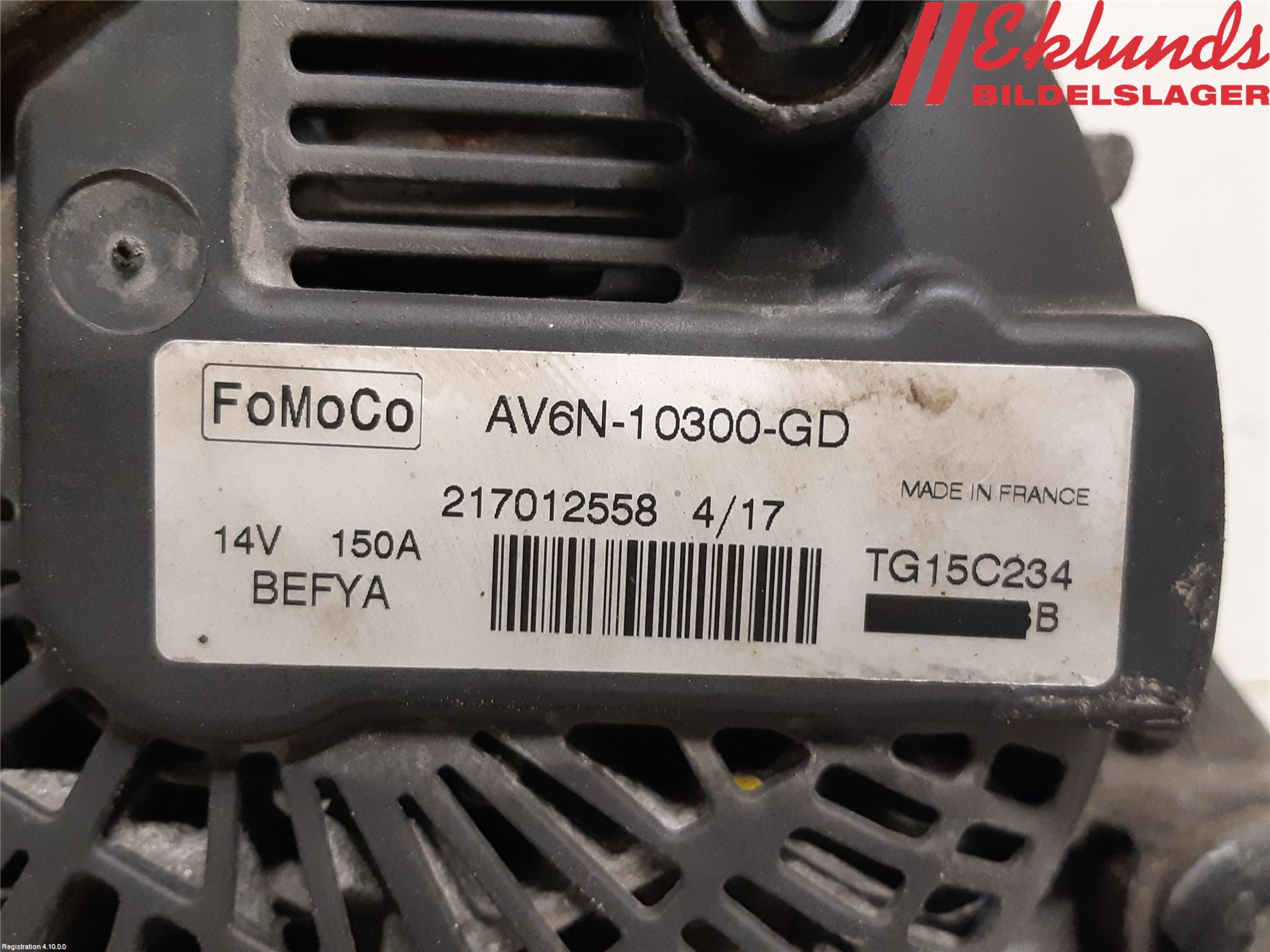 Ford TRANSIT/TOURNEO CONNECT 13-22 Generator