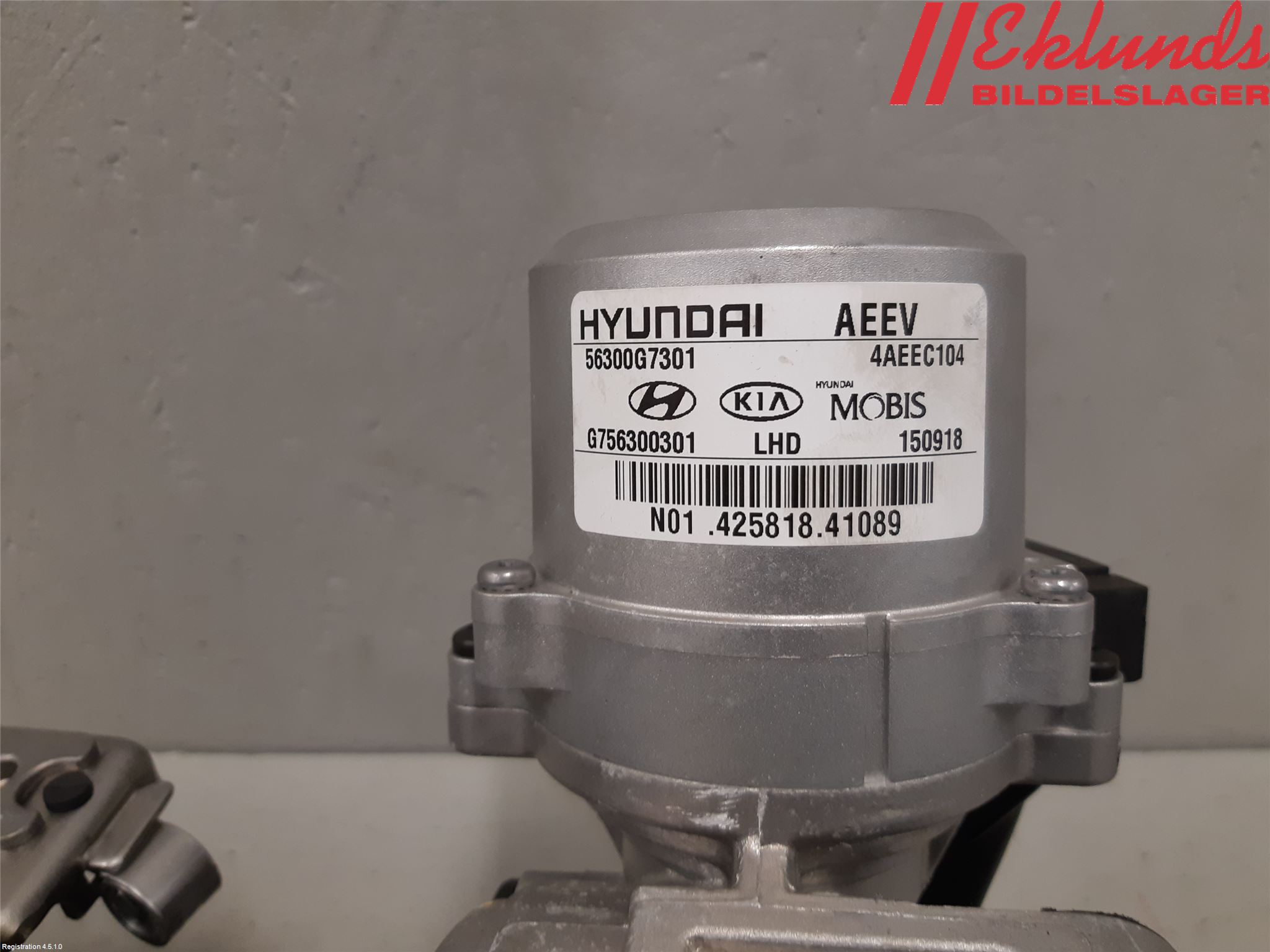Hyundai IONIQ AE 17-22 Rattaxelagg Med Inb Servo