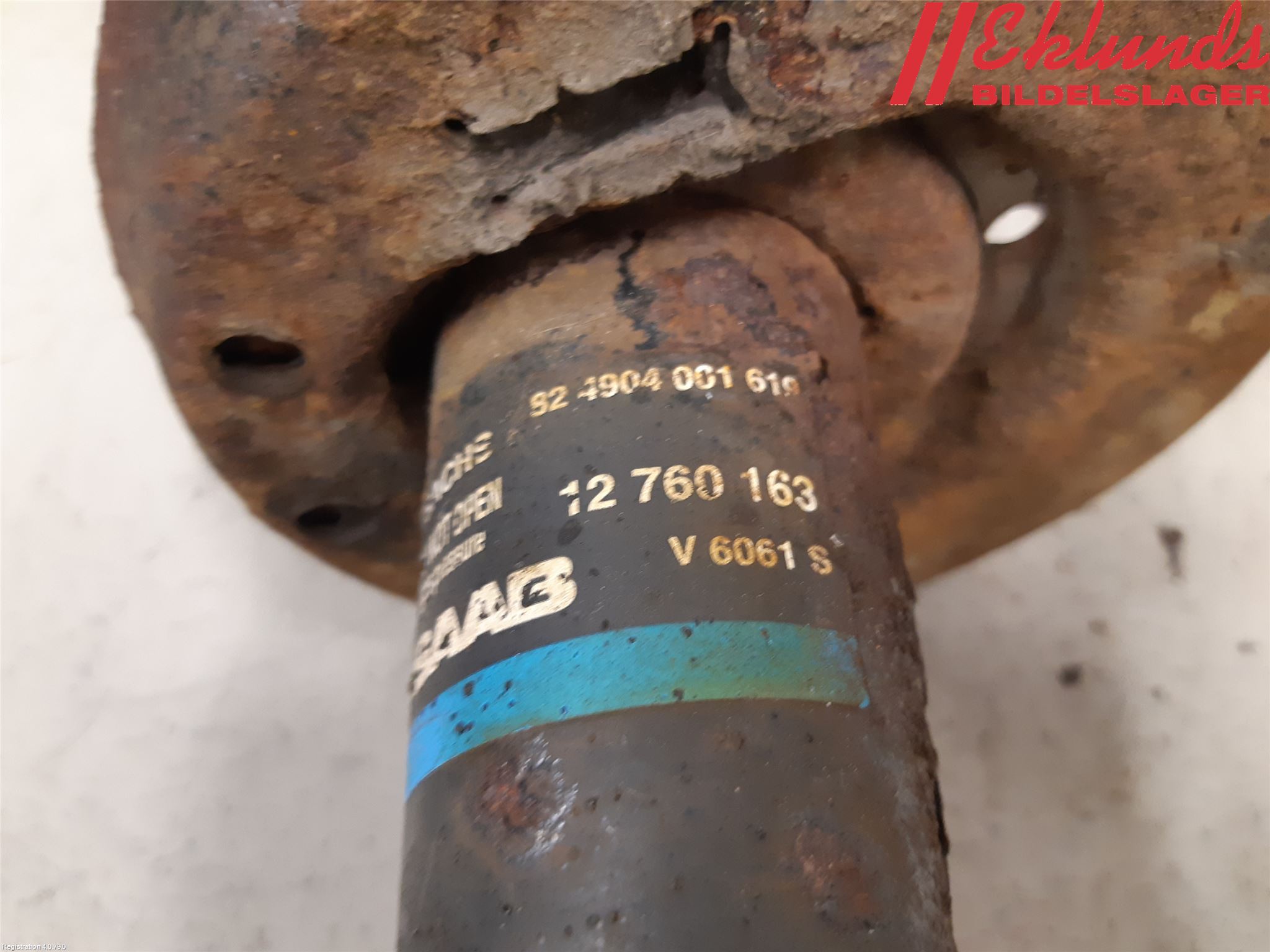 Saab 9-5     06-10 Fjäderben Fram Vänster