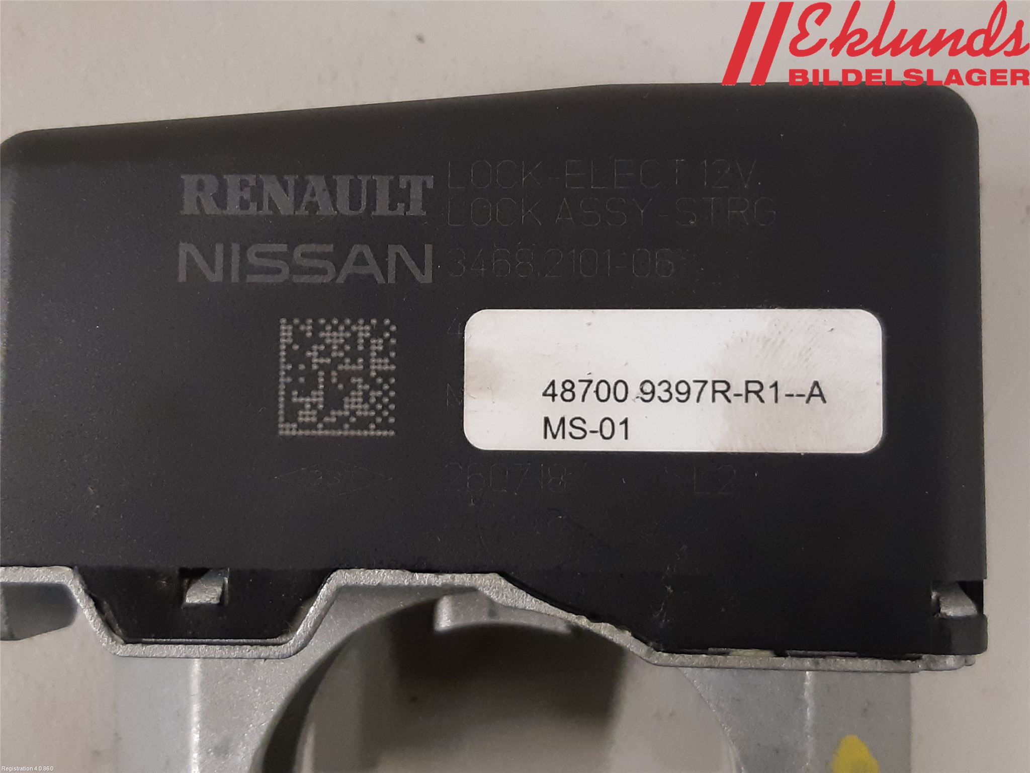 Nissan X-TRAIL 14-21 Rattlåskontaktdon