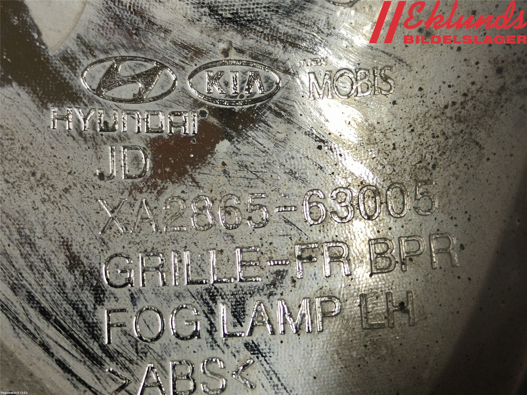 Kia CEED 12-18 Dimljussarg Fram