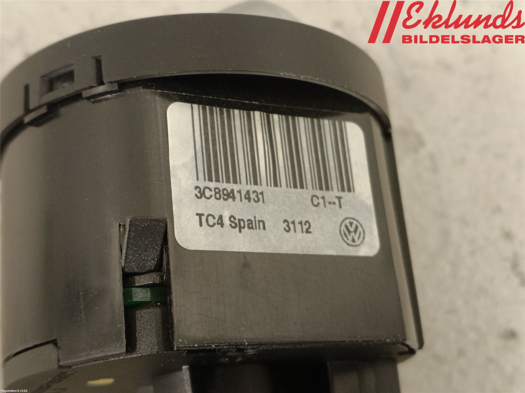 Volkswagen VW PASSAT 11-14 Strömställare Ljus