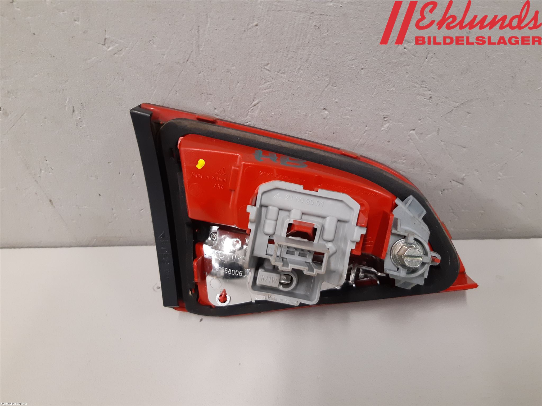 Audi A4 ALLROAD 09-16 Bakljus Lucka Hö