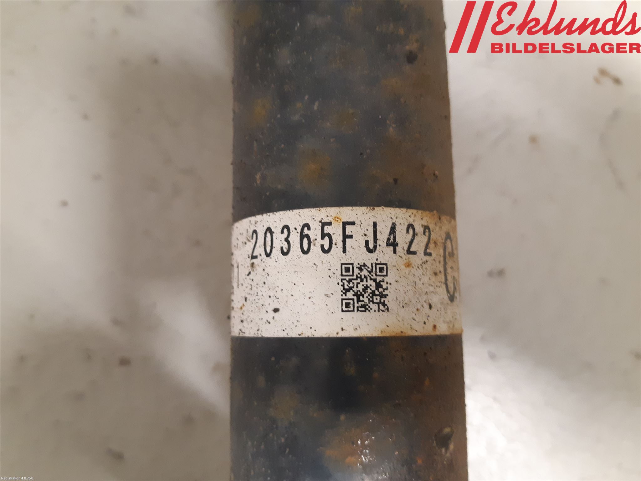 Subaru XV 12-17 Fjäderben Bak Vänster